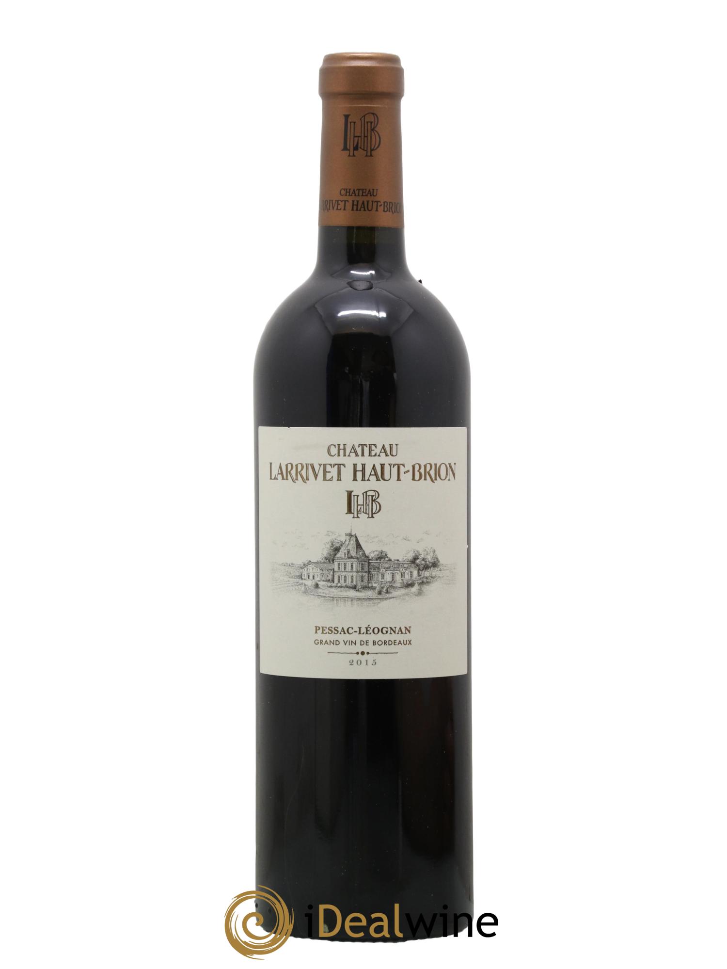 Château Larrivet Haut-Brion 2015 - Lot de 1 bouteille - 0