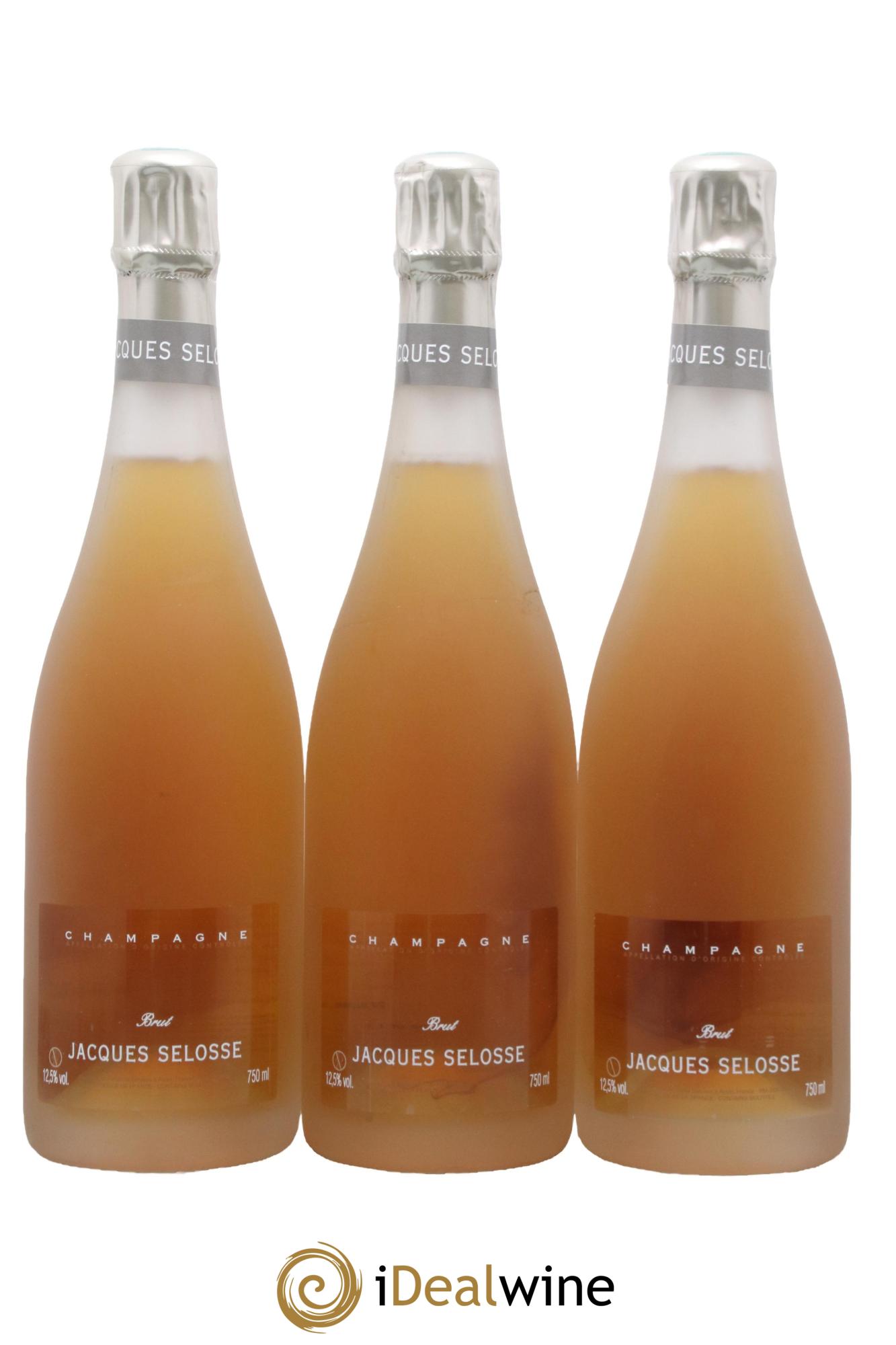 Rosé Brut Jacques Selosse - Lot de 3 bouteilles - 0