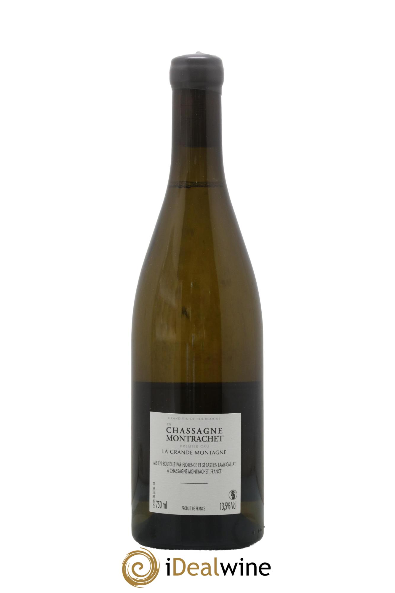 Chassagne-Montrachet 1er Cru La Grande Montagne Lamy-Caillat (Domaine) 2018 - Lotto di 1 bottiglia - 1