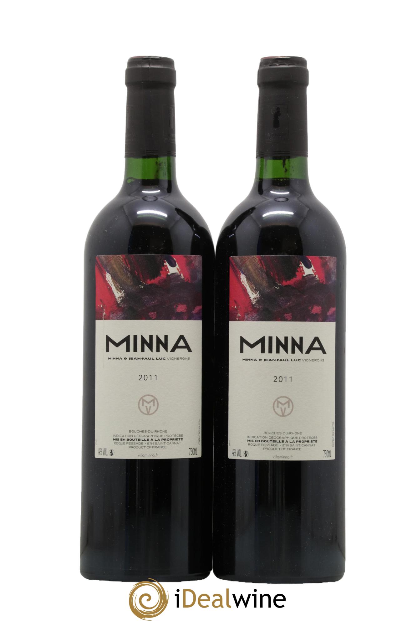 Bouches du Rhône Villa Minna Villa Minna Vineyard 2011 - Lot de 2 bouteilles - 0