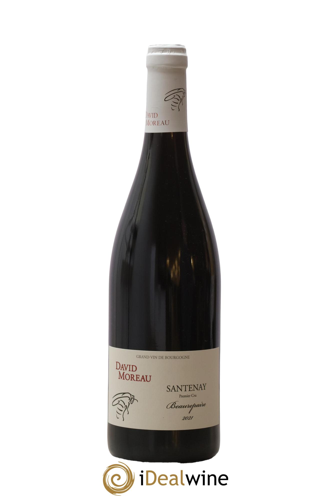 Santenay 1er Cru Le Beaurepaire David Moreau 2021 - Lotto di 1 bottiglia - 0