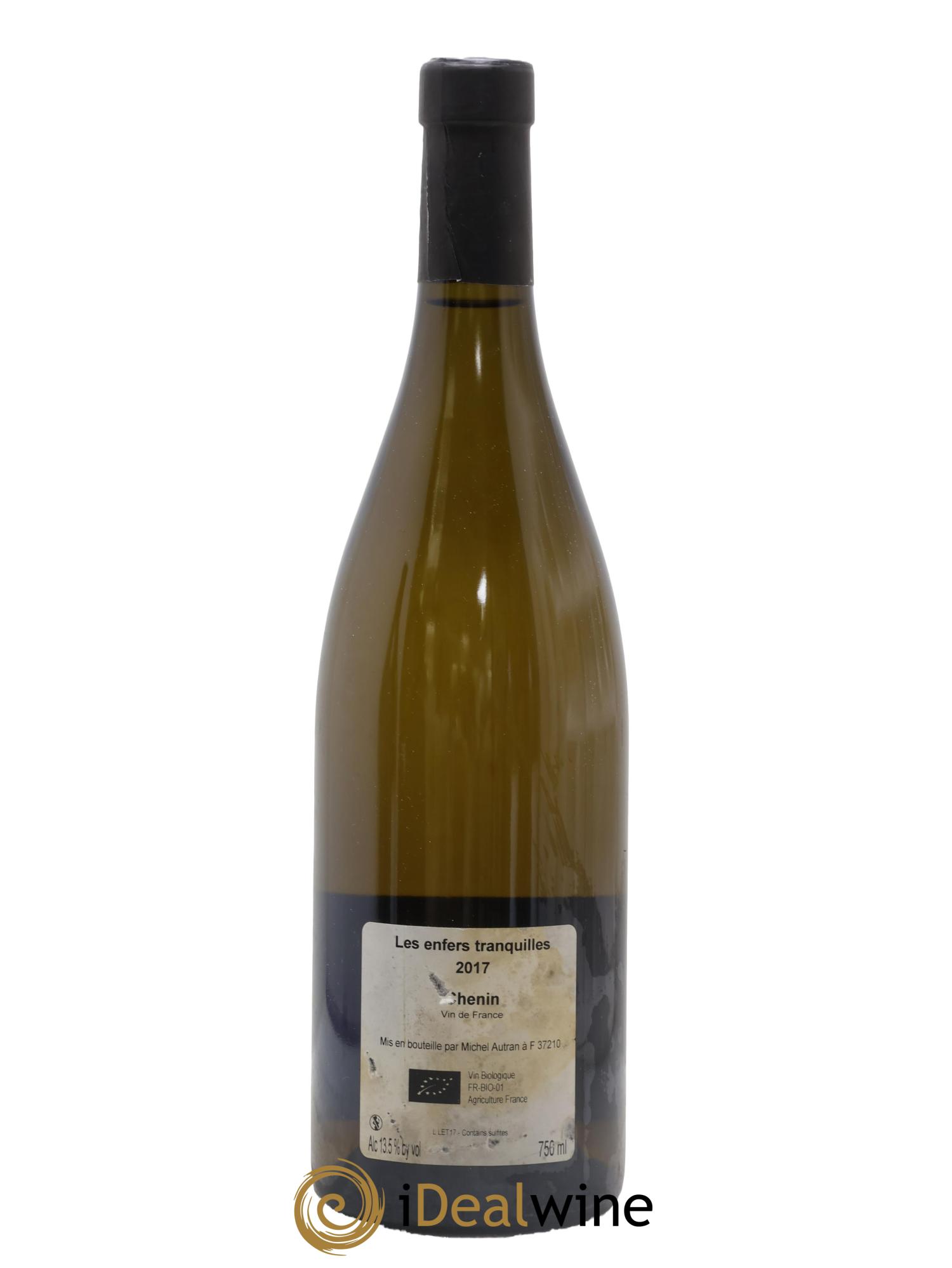 Vin de France Les Enfers Tranquilles Michel Autran 2017 - Lot of 1 bottle - 1
