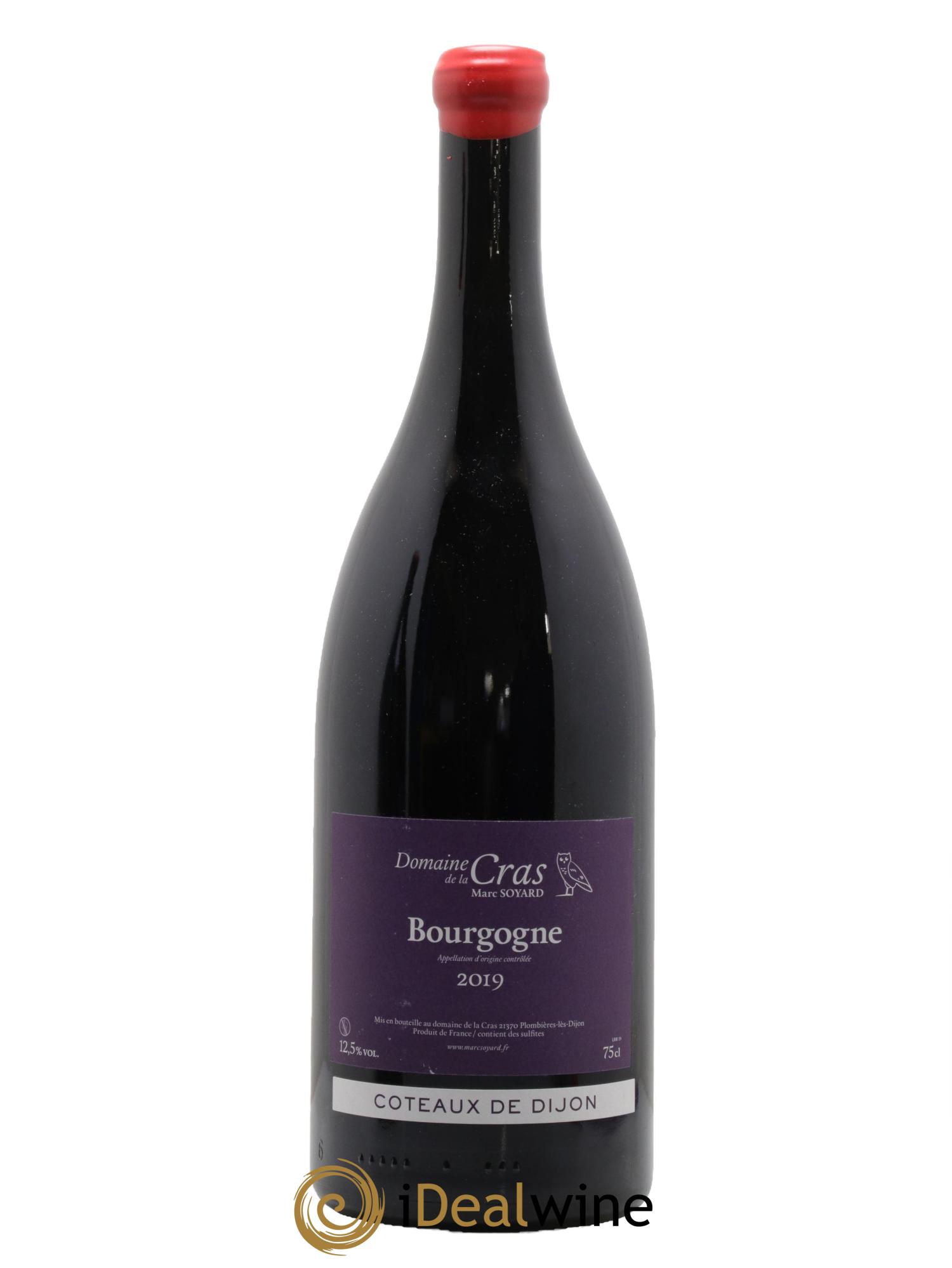 Coteaux de Dijon Domaine de la Cras - Marc Soyard 2019 - Lot de 1 magnum - 0