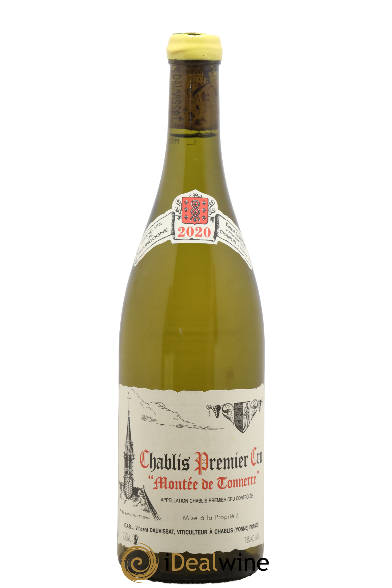 Chablis 1er Cru Montée de Tonnerre Vincent Dauvissat (Domaine) 2020 - Posten von 1 Flasche - 0