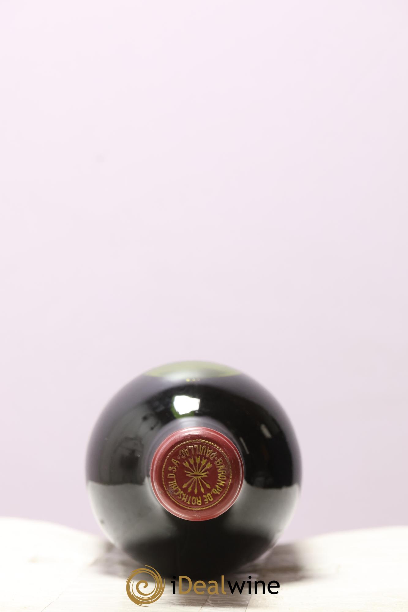 Château Mouton Rothschild 1er Grand Cru Classé 1982 - Lot de 1 bouteille - 1