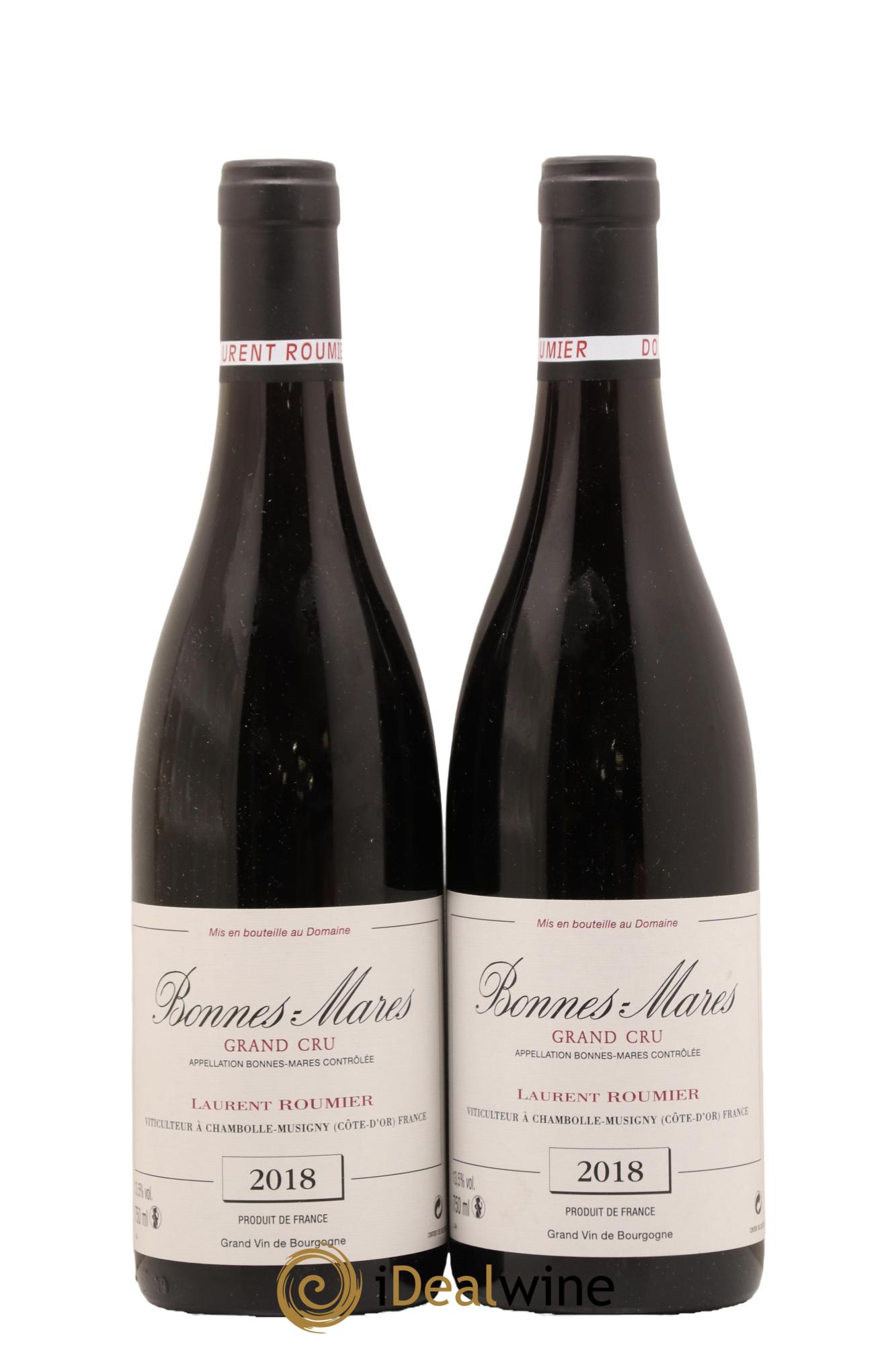 Bonnes-Mares Grand Cru Laurent Roumier 2018 - Lot de 2 bouteilles - 0