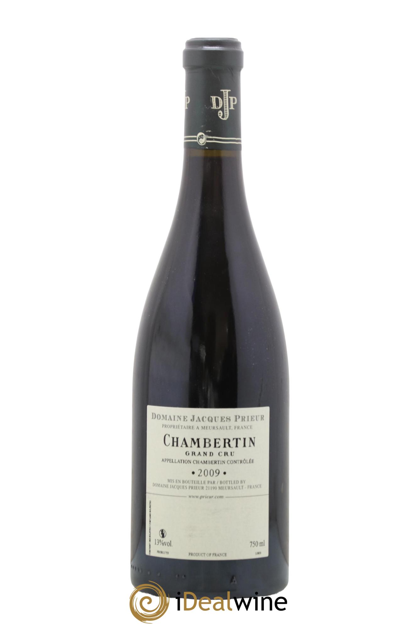 Chambertin Grand Cru Jacques Prieur (Domaine) 2009 - Lot of 1 bottle - 1