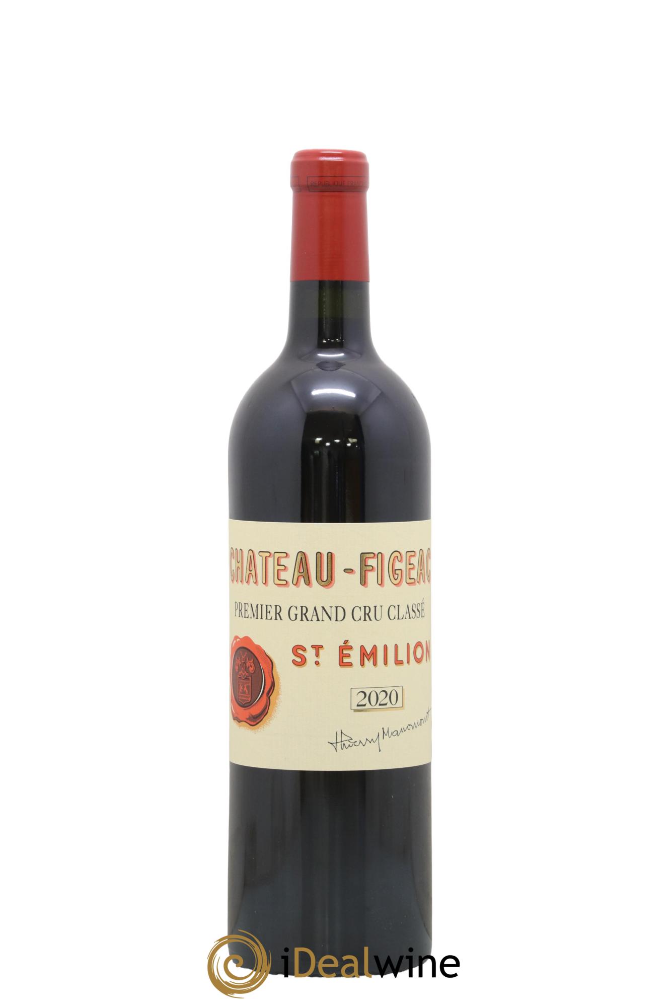Château Figeac 1er Grand Cru Classé A 2020 - Lot de 1 bouteille - 1