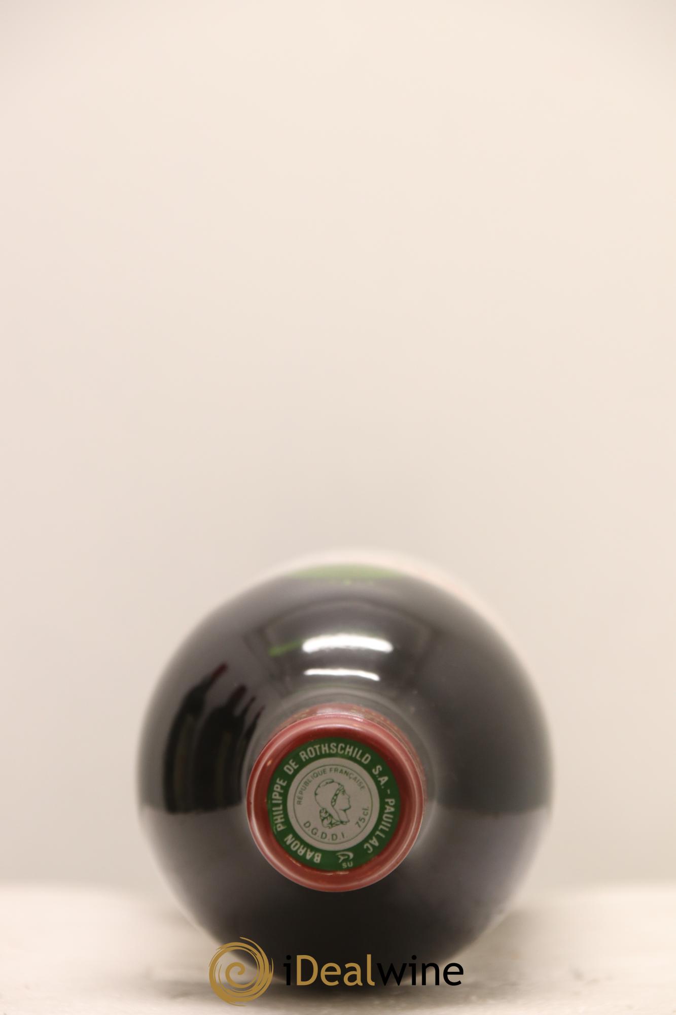 Château Mouton Rothschild 1er Grand Cru Classé 1995 - Lot de 1 bouteille - 2