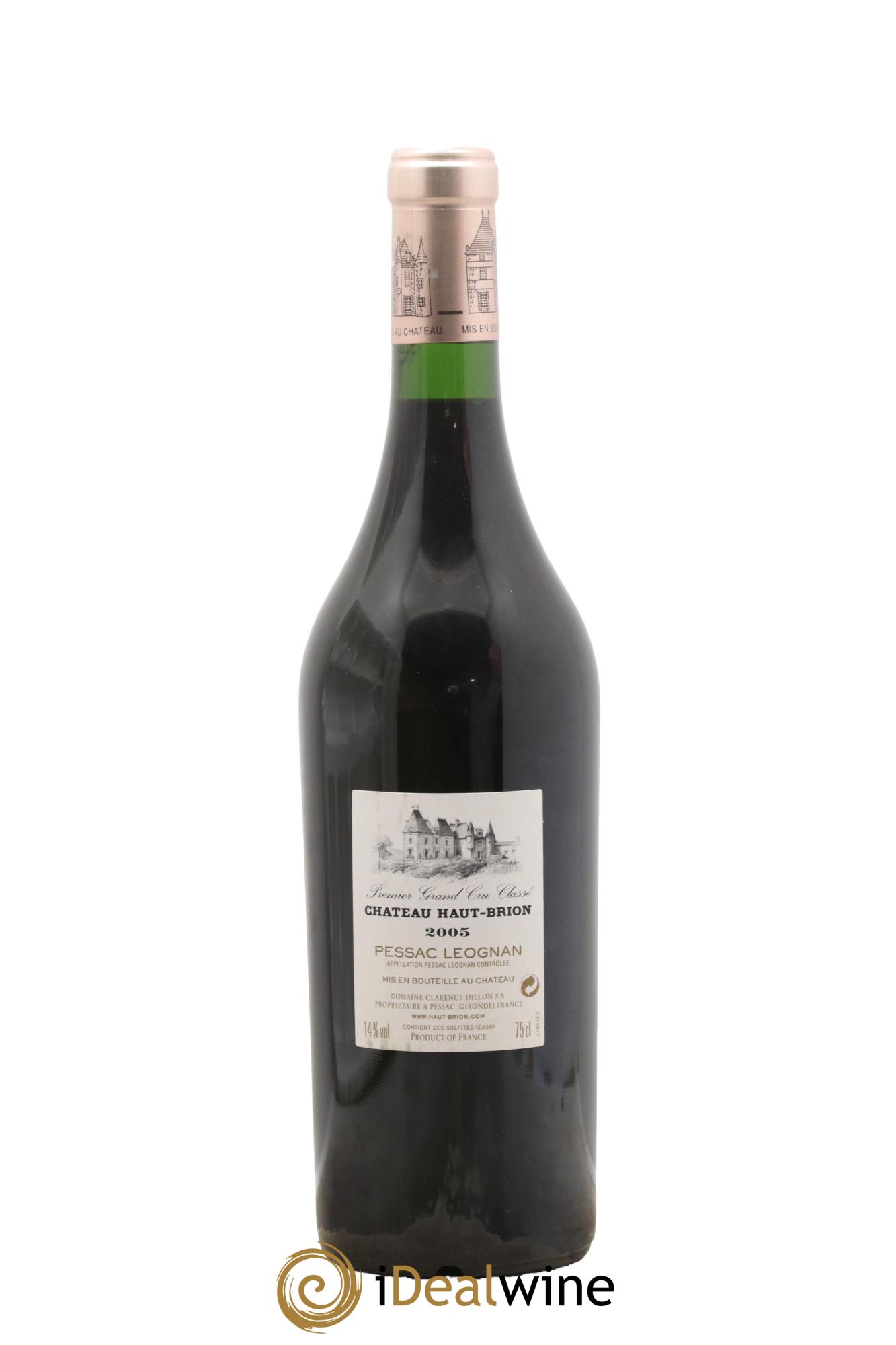 Château Haut Brion 1er Grand Cru Classé 2005 - Posten von 1 Flasche - 1