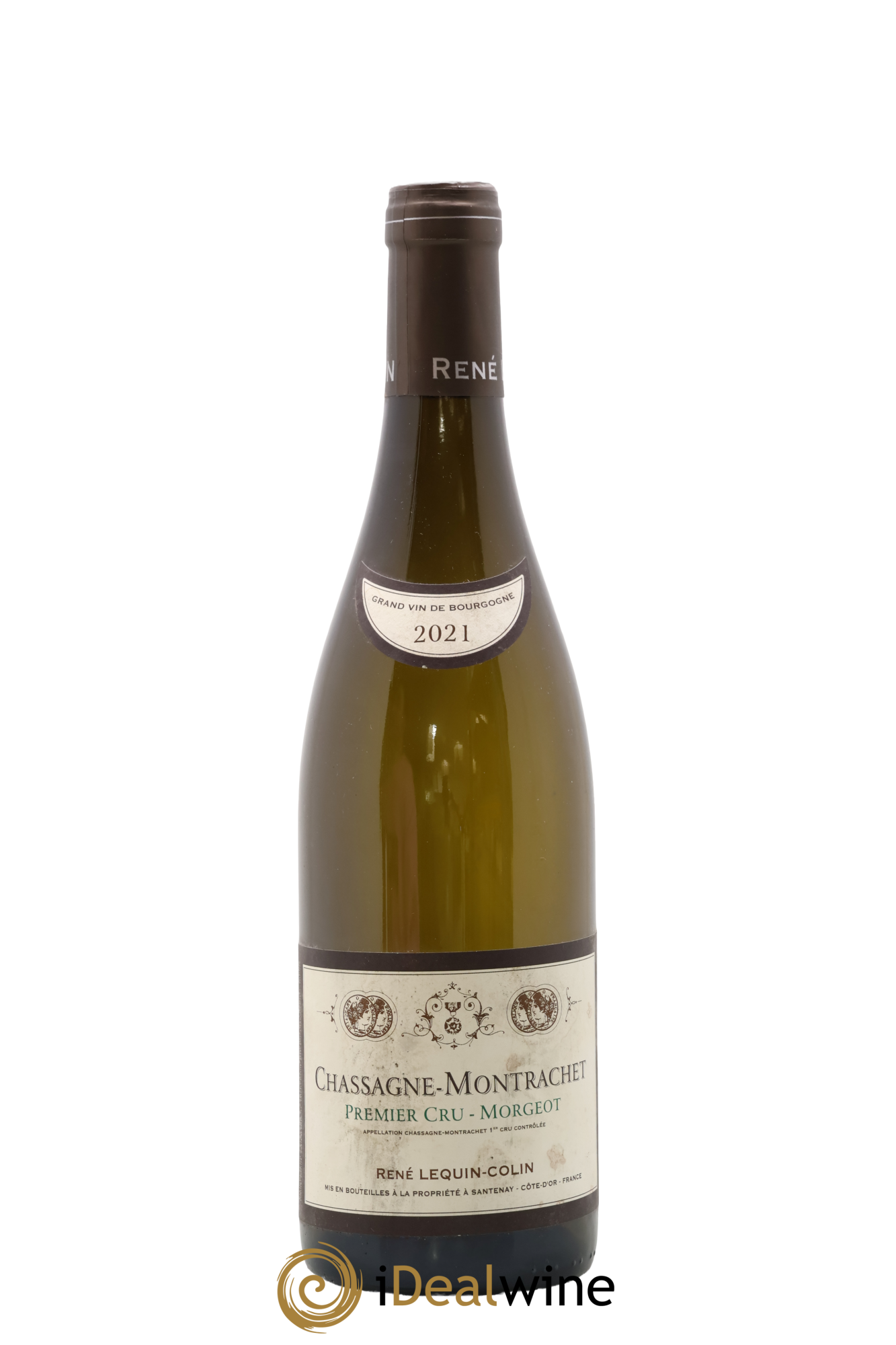 Chassagne-Montrachet 1er Cru Morgeot René Lequin-Colin 2021 - Lot of 1 bottle - 0