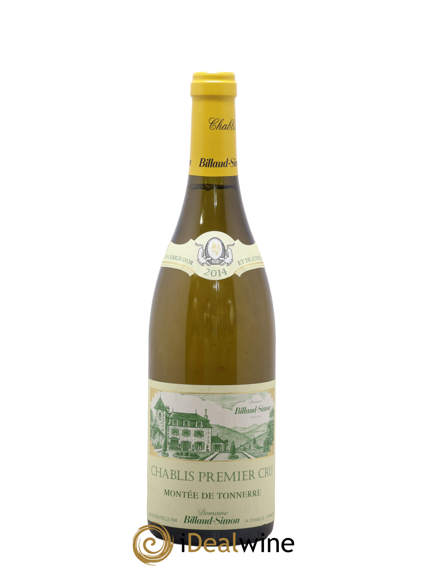 Chablis 1er Cru Montée de Tonnerre Billaud-Simon (Domaine) 2014 - Lot de 1 bouteille - 0