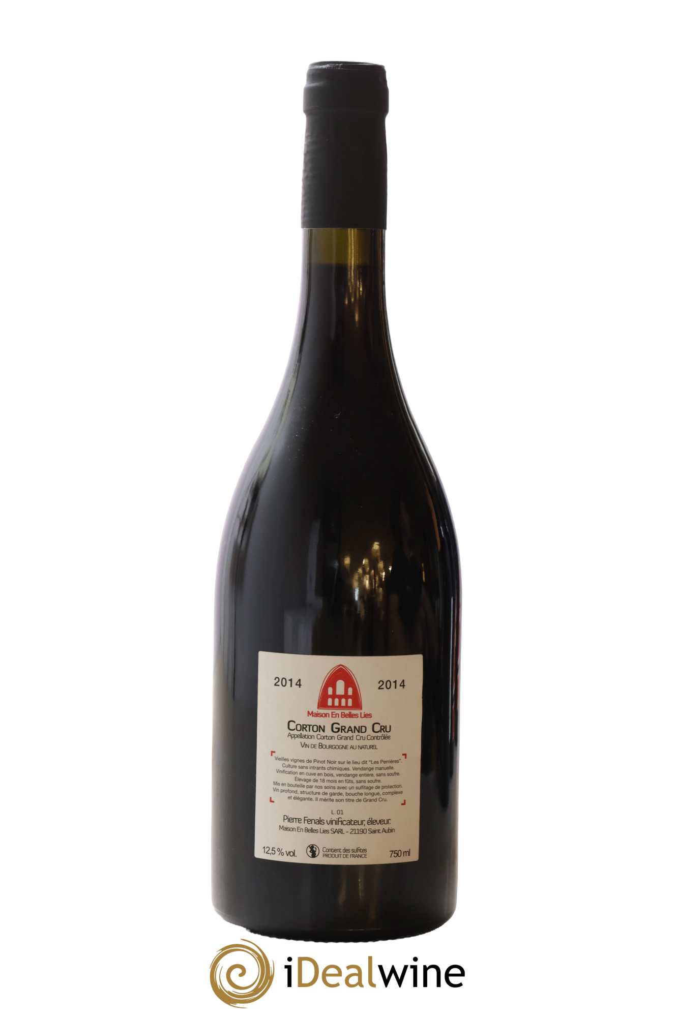 Corton Grand Cru Les Perrières Maison En Belles Lies 2014 - Posten von 1 Flasche - 1