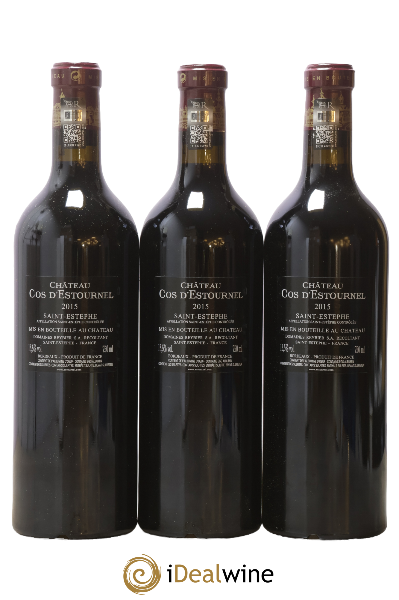 Cos d'Estournel 2ème Grand Cru Classé 2015 - Lot de 6 bouteilles - 2