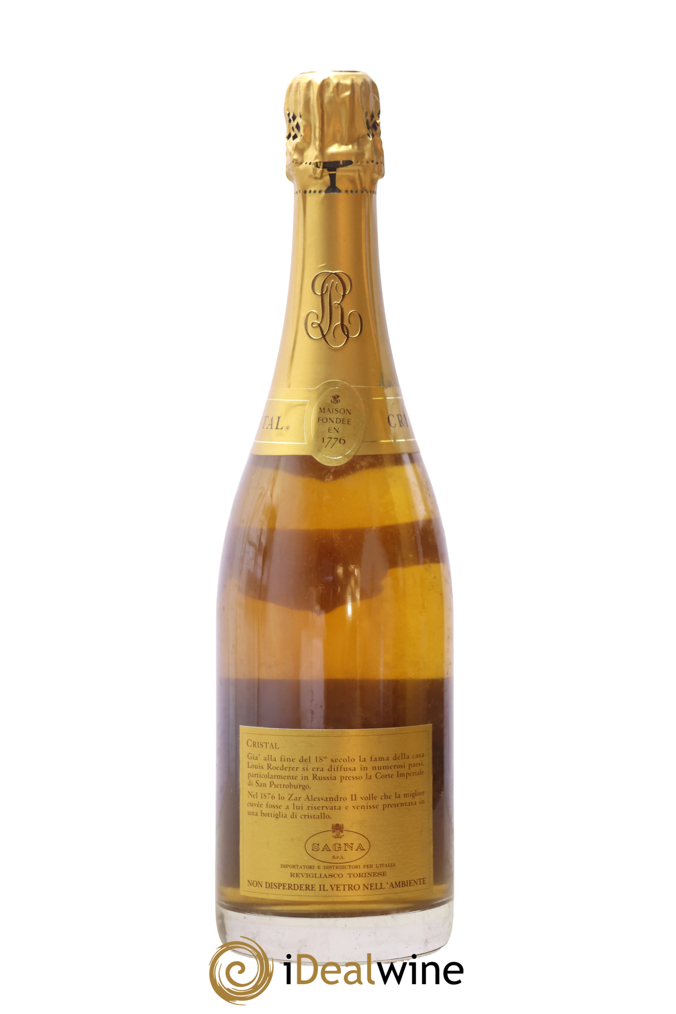 Cristal Louis Roederer 1990 - Lotto di 1 bottiglia - 2