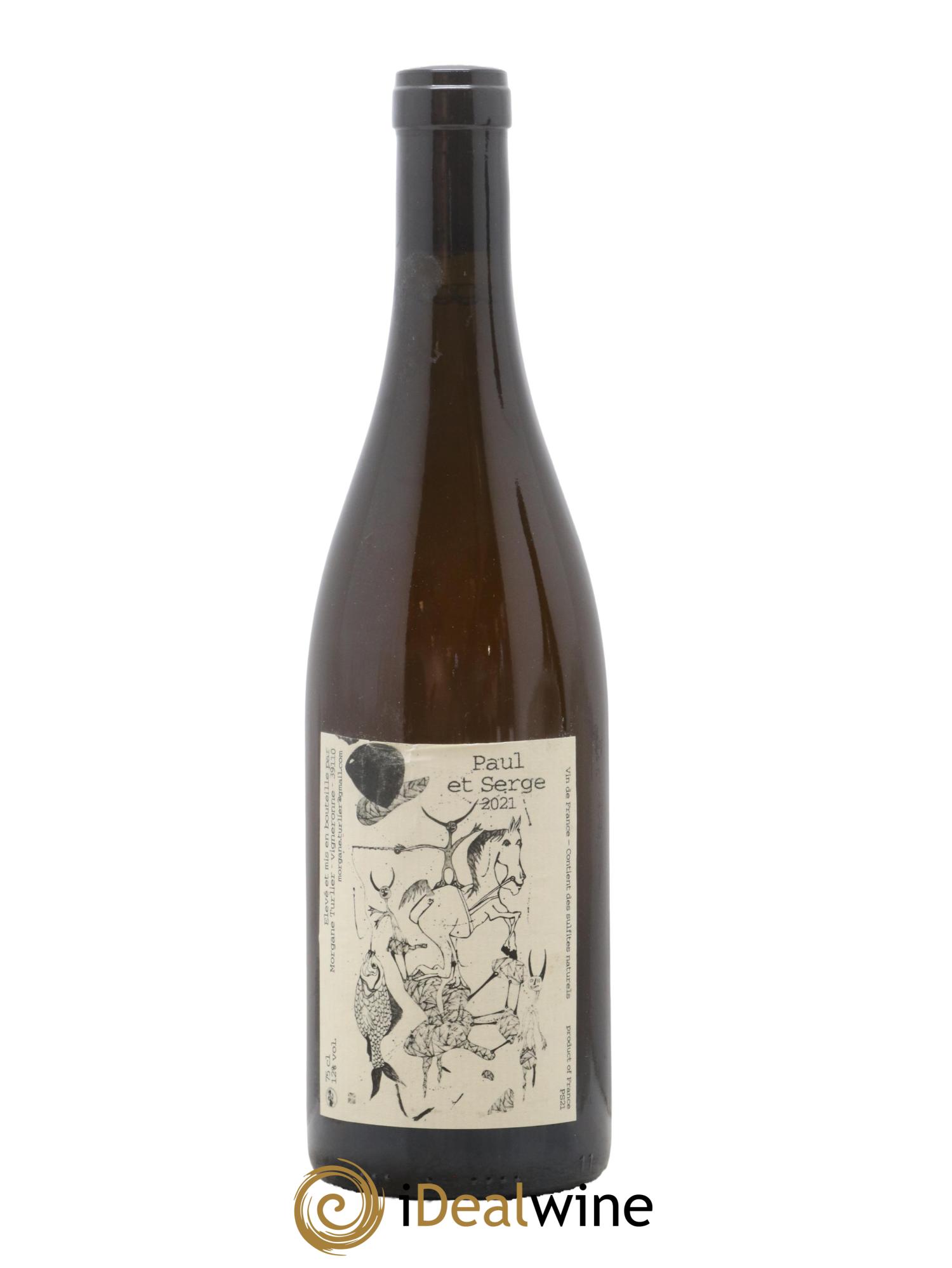 Vin de France Paul et Serge Morgane Turlier 2021 - Posten von 1 Flasche - 0