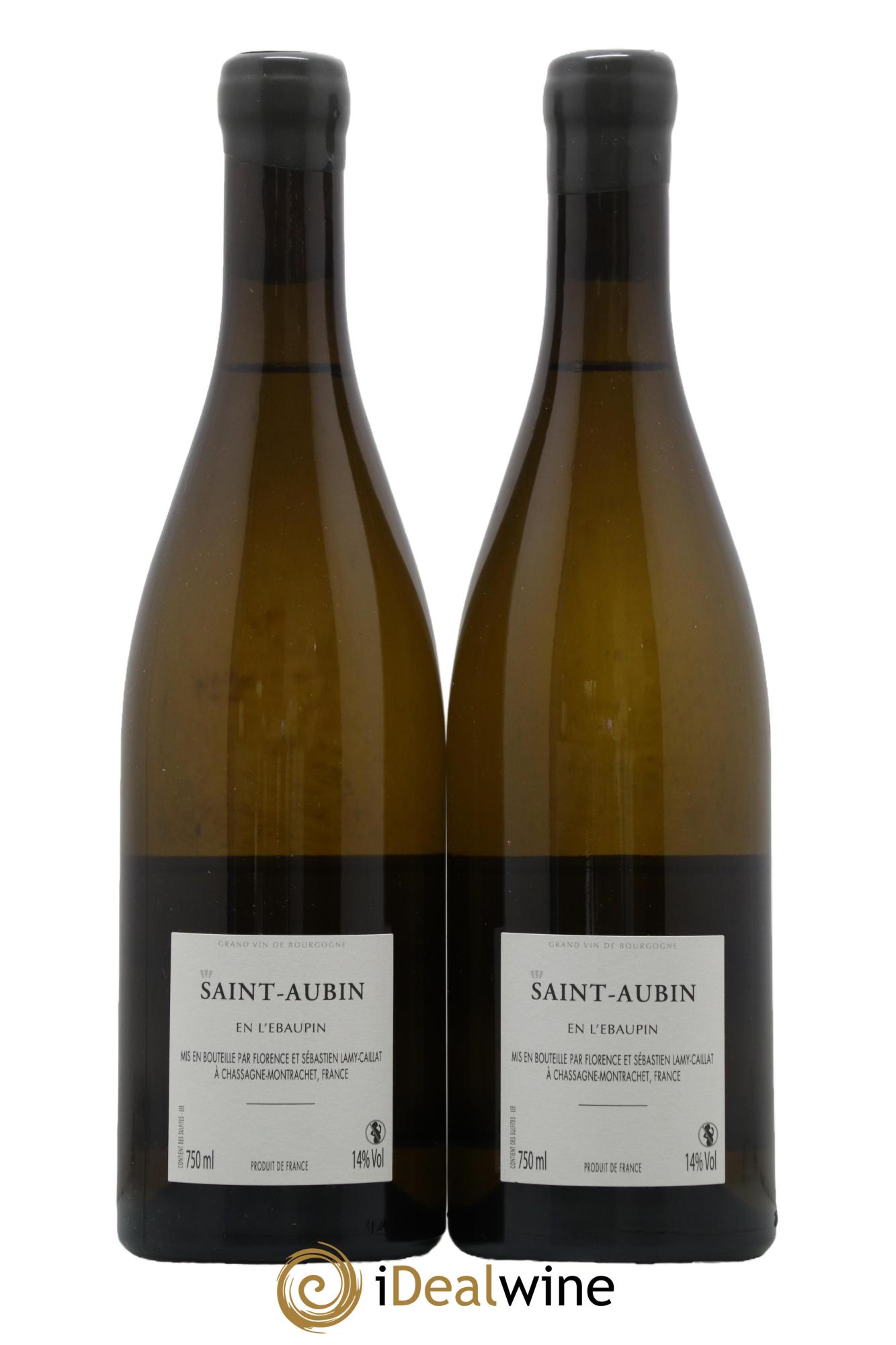 Saint-Aubin En l'Ebaupin Lamy-Caillat (Domaine)  2019 - Lot de 2 bouteilles - 1
