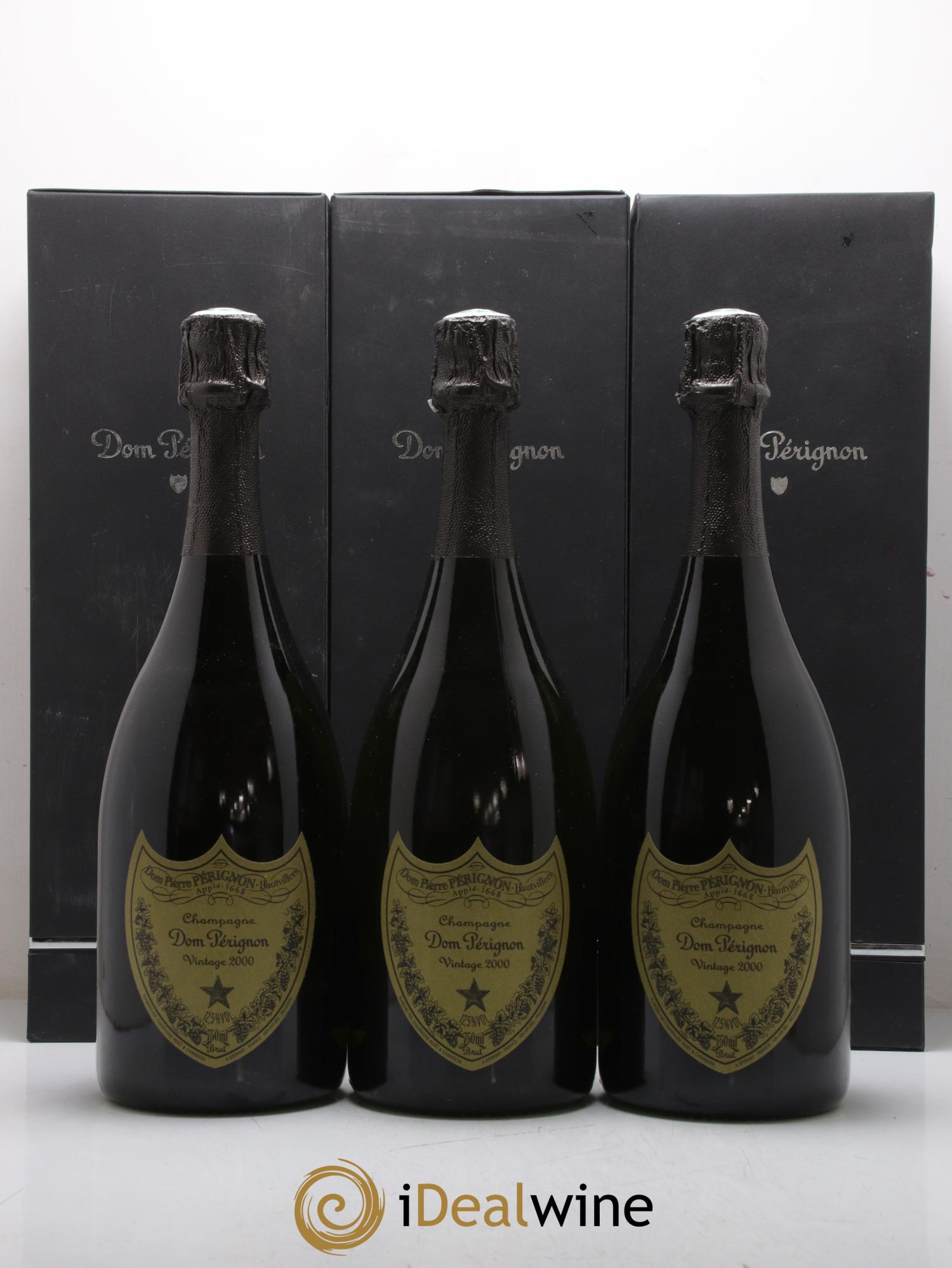 Brut Dom Pérignon 2000 - Lot de 3 bouteilles - 1
