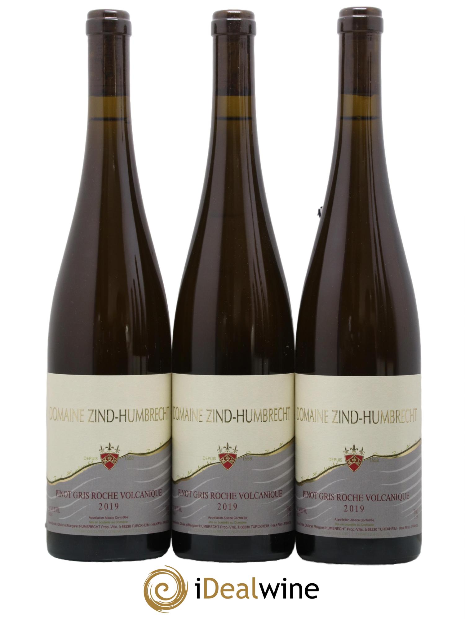 Alsace Pinot Gris Roche Volcanique Zind-Humbrecht (Domaine) 2019 - Lot de 6 bouteilles - 2