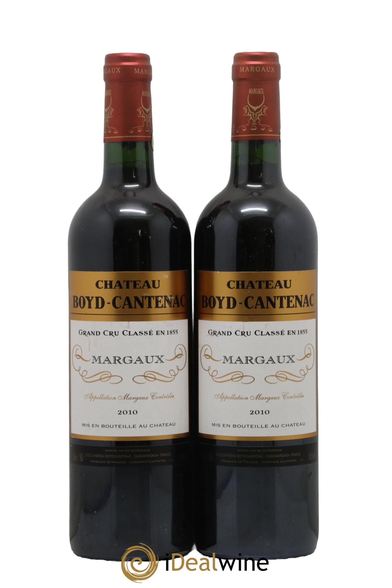 Château Boyd Cantenac 3ème Grand Cru Classé 2010 - Posten von 2 Flaschen - 0