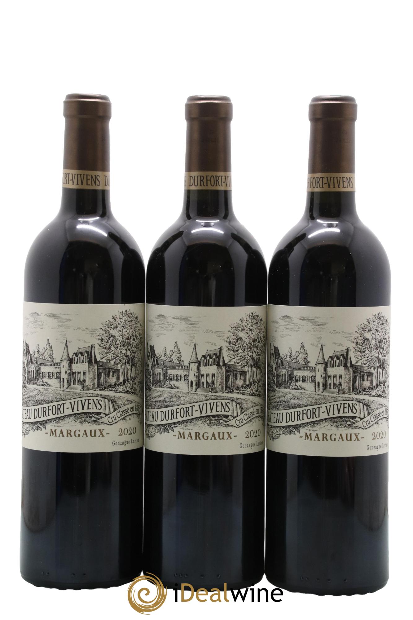 Château Durfort Vivens 2ème Grand Cru Classé 2020 - Lot de 6 bouteilles - 2
