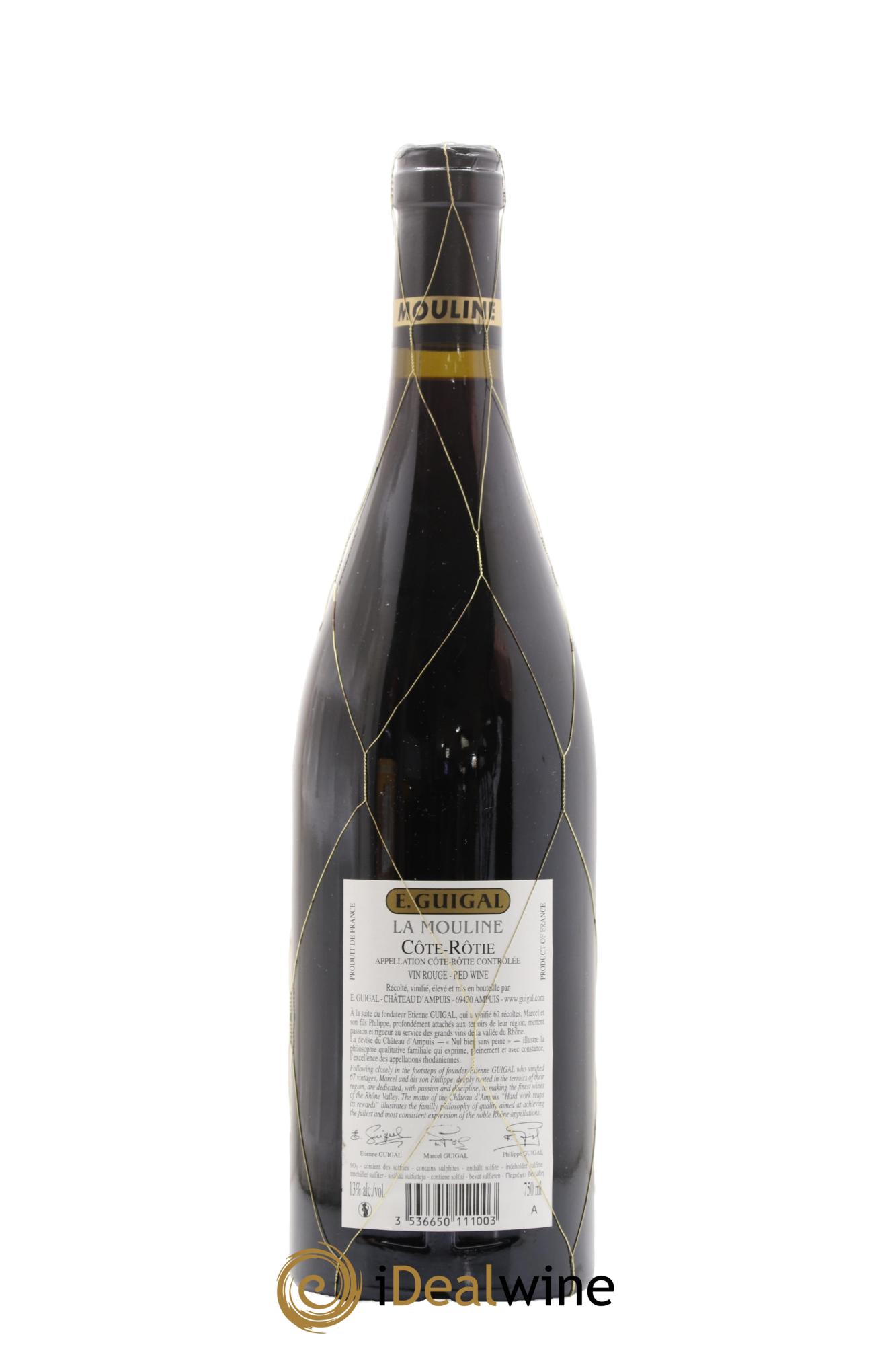 Côte-Rôtie La Mouline Guigal 2011 - Lot de 1 bouteille - 1