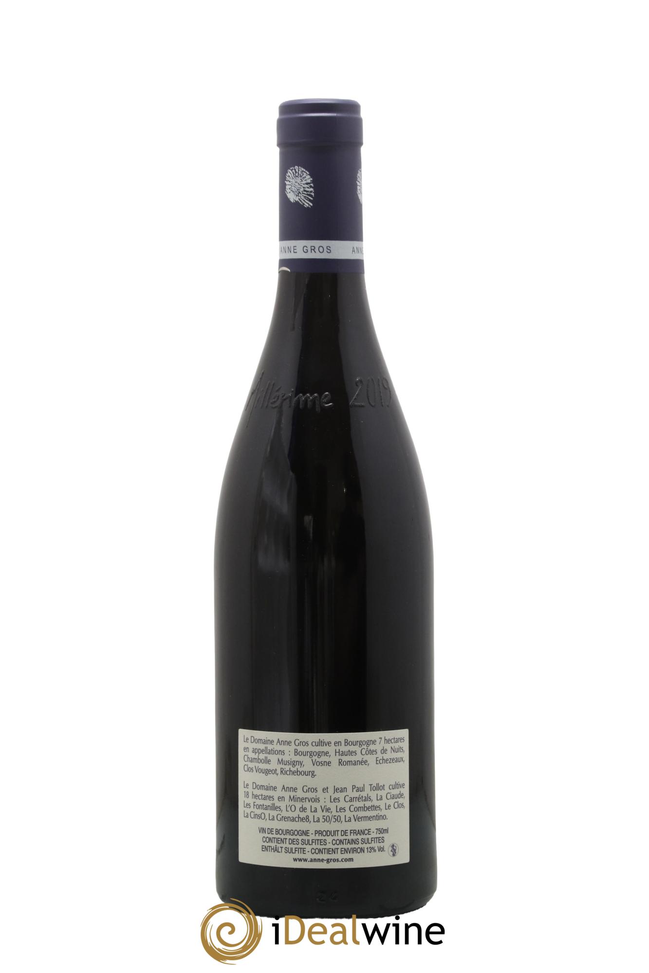 Vosne-Romanée Les Barreaux Anne Gros 2019 - Lotto di 1 bottiglia - 1