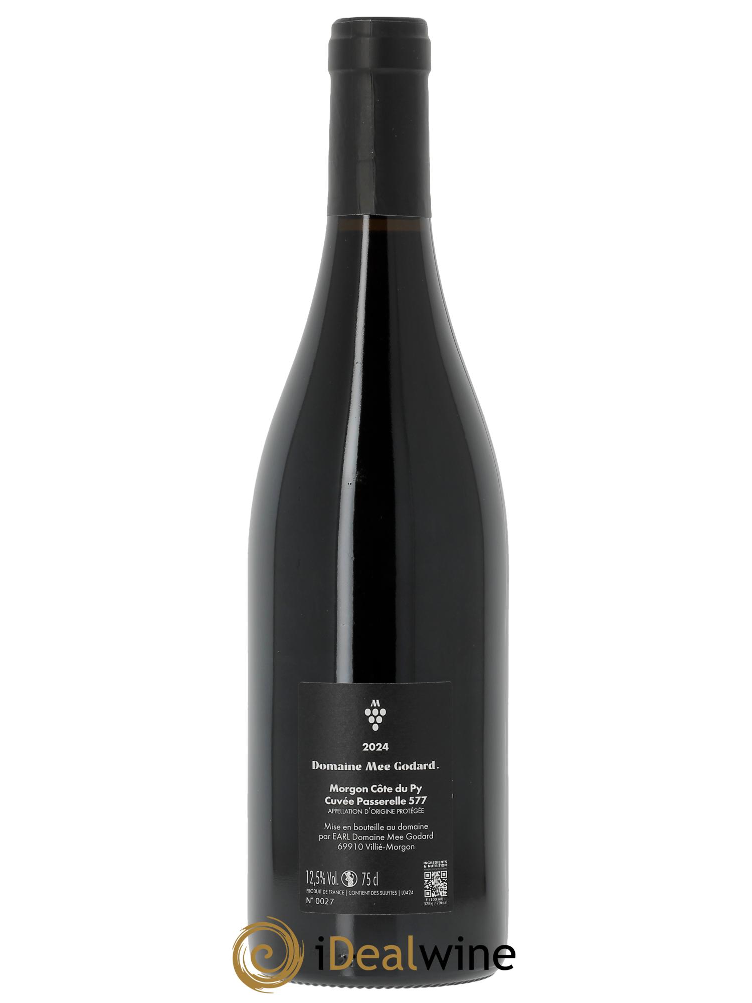 Morgon Passerelle 577 Mee Godard  2024 - Lot de 1 bouteille - 1
