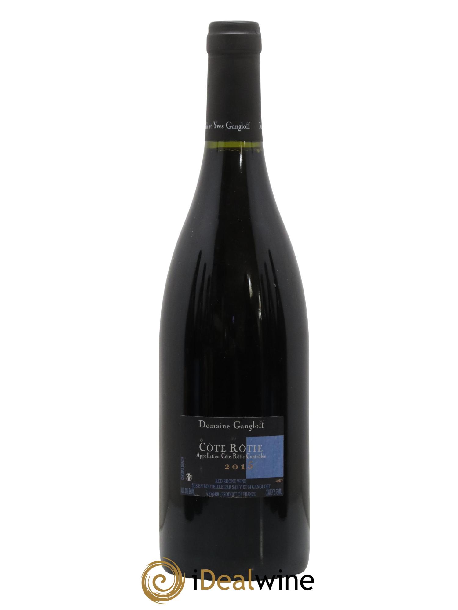 Côte-Rôtie La Barbarine Gangloff (Domaine) 2015 - Lot de 1 bouteille - 1
