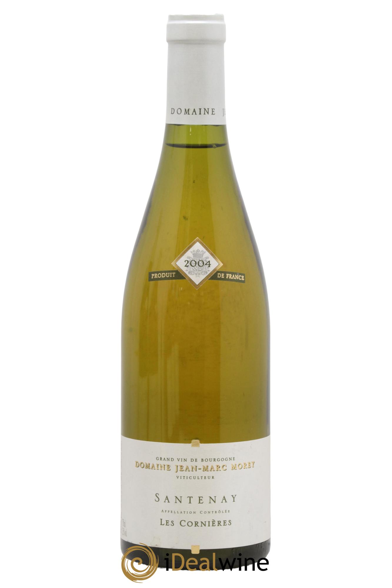 Santenay Les cornières Jean Marc Morey 2004 - Lot de 1 bouteille - 0