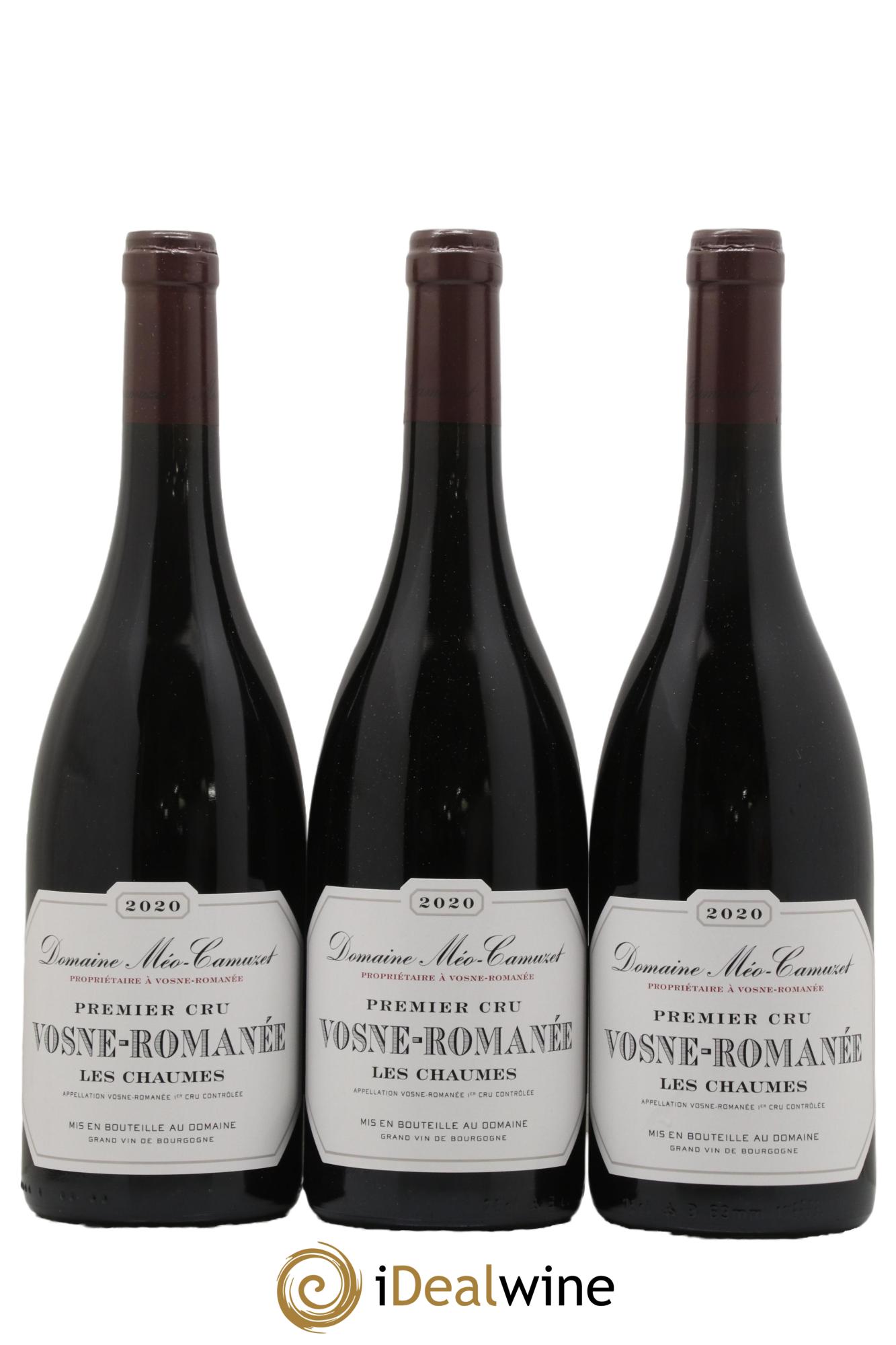 Vosne-Romanée 1er Cru Les Chaumes Méo-Camuzet (Domaine) 2020 - Lot de 3 bouteilles - 0