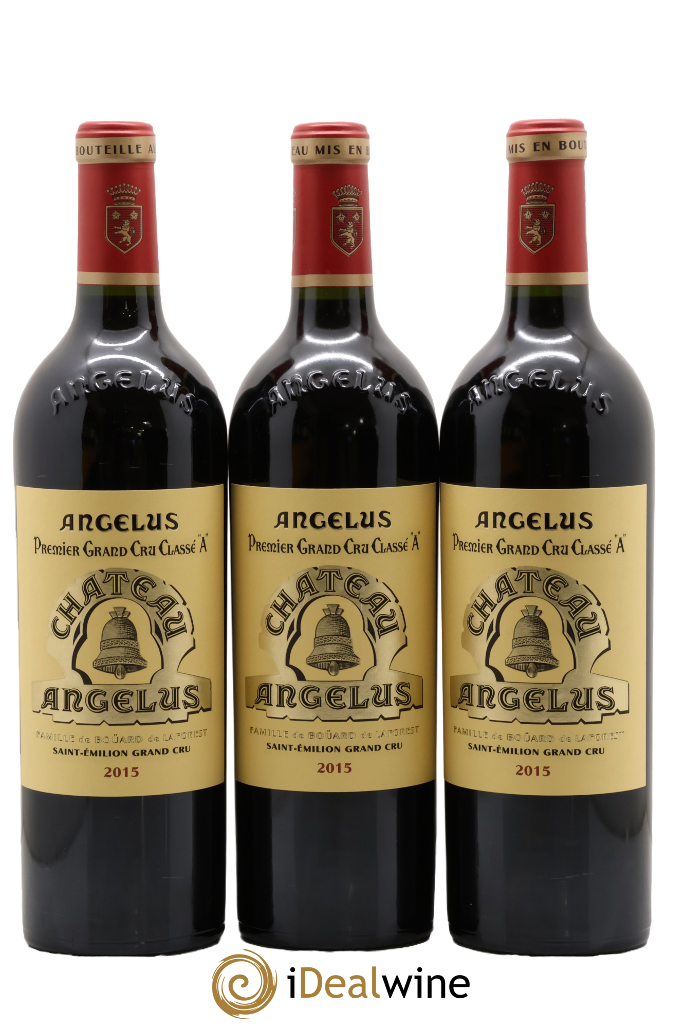 Château Angélus 1er Grand Cru Classé A 2015 - Posten von 12 Flaschen - 1