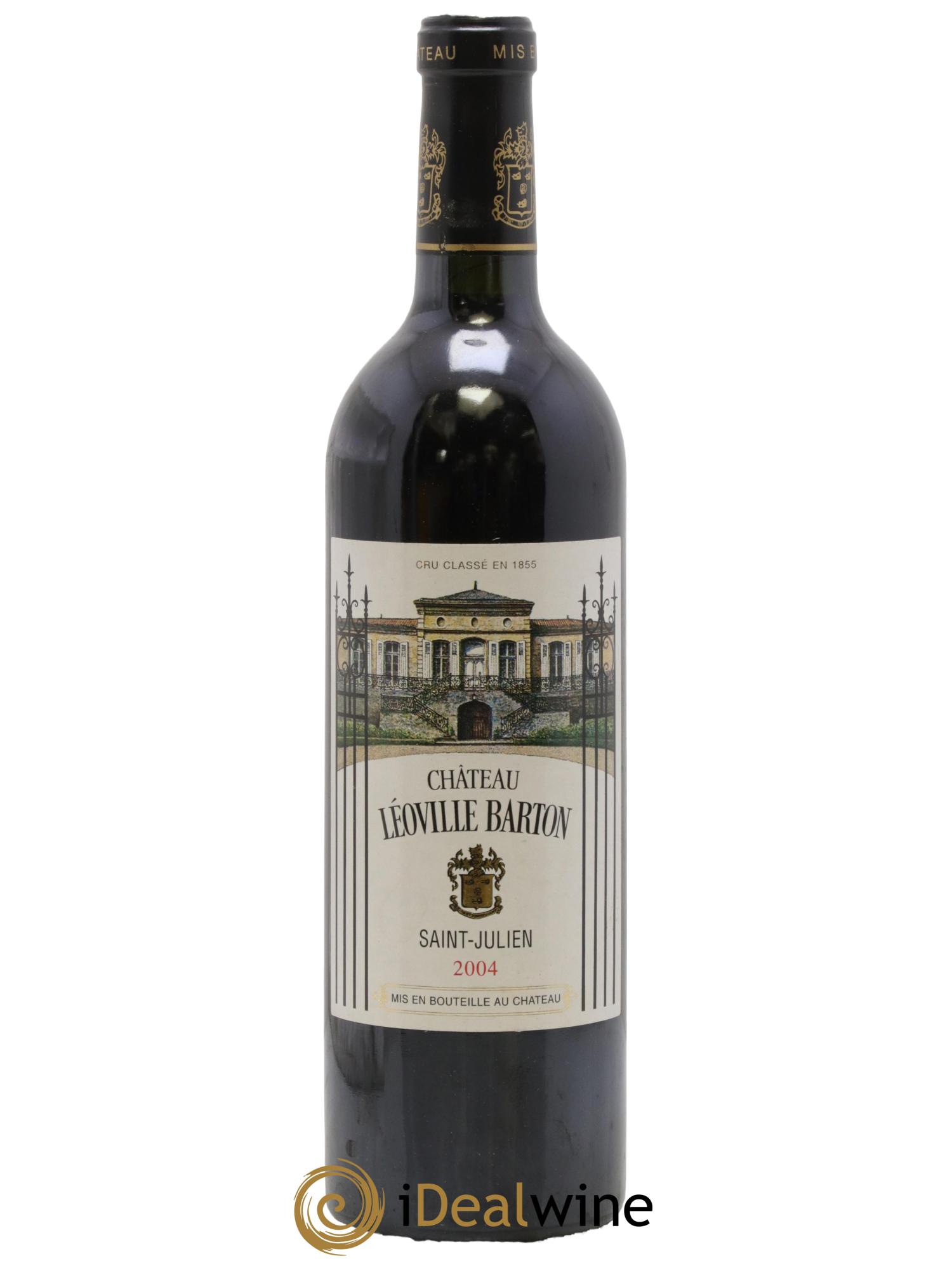 Château Léoville Barton 2ème Grand Cru Classé 2004 - Lot de 1 bouteille - 0