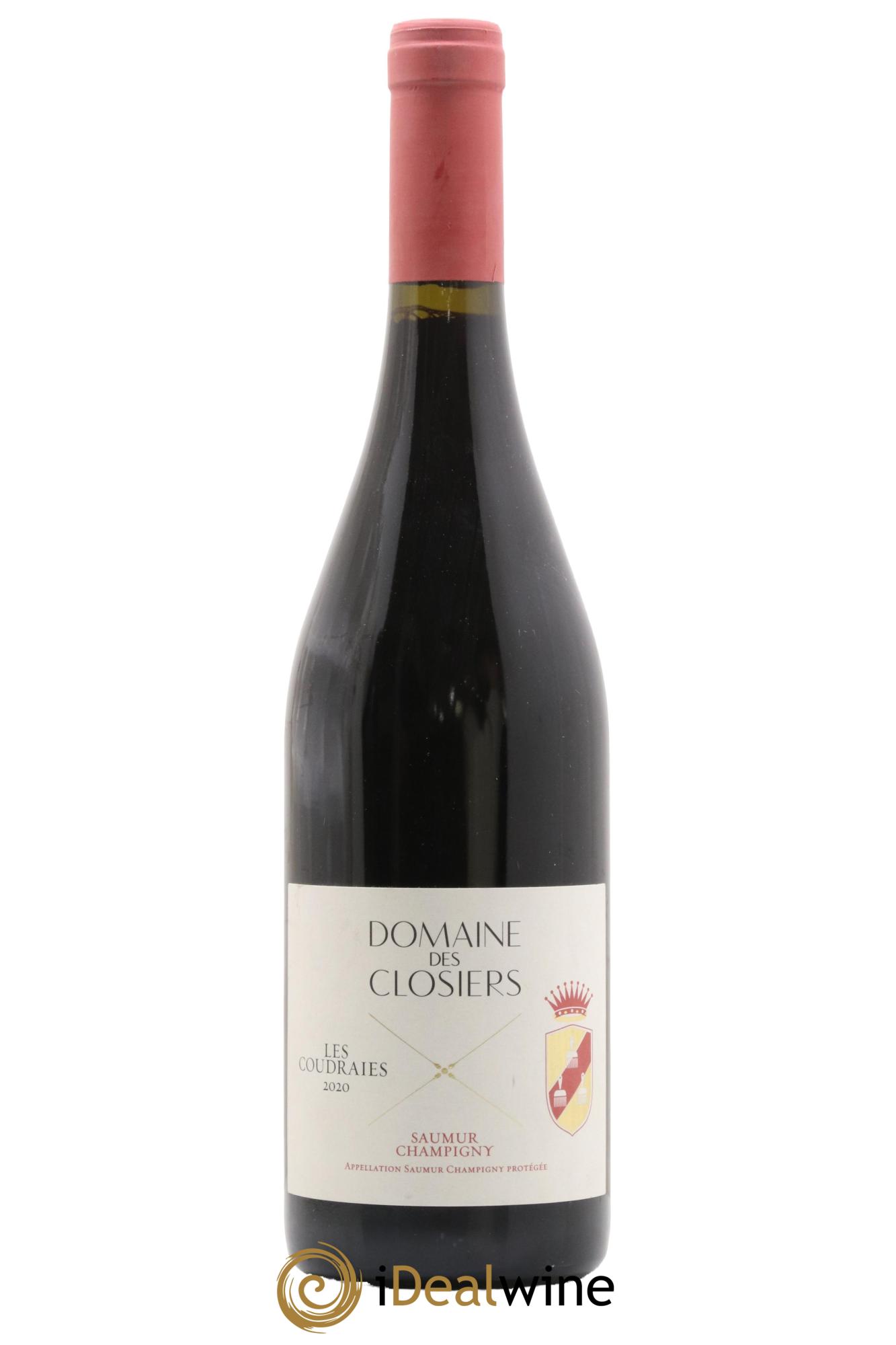 Saumur-Champigny Les Coudraies Domaine des Closiers 2020 - Lot de 1 bouteille - 0
