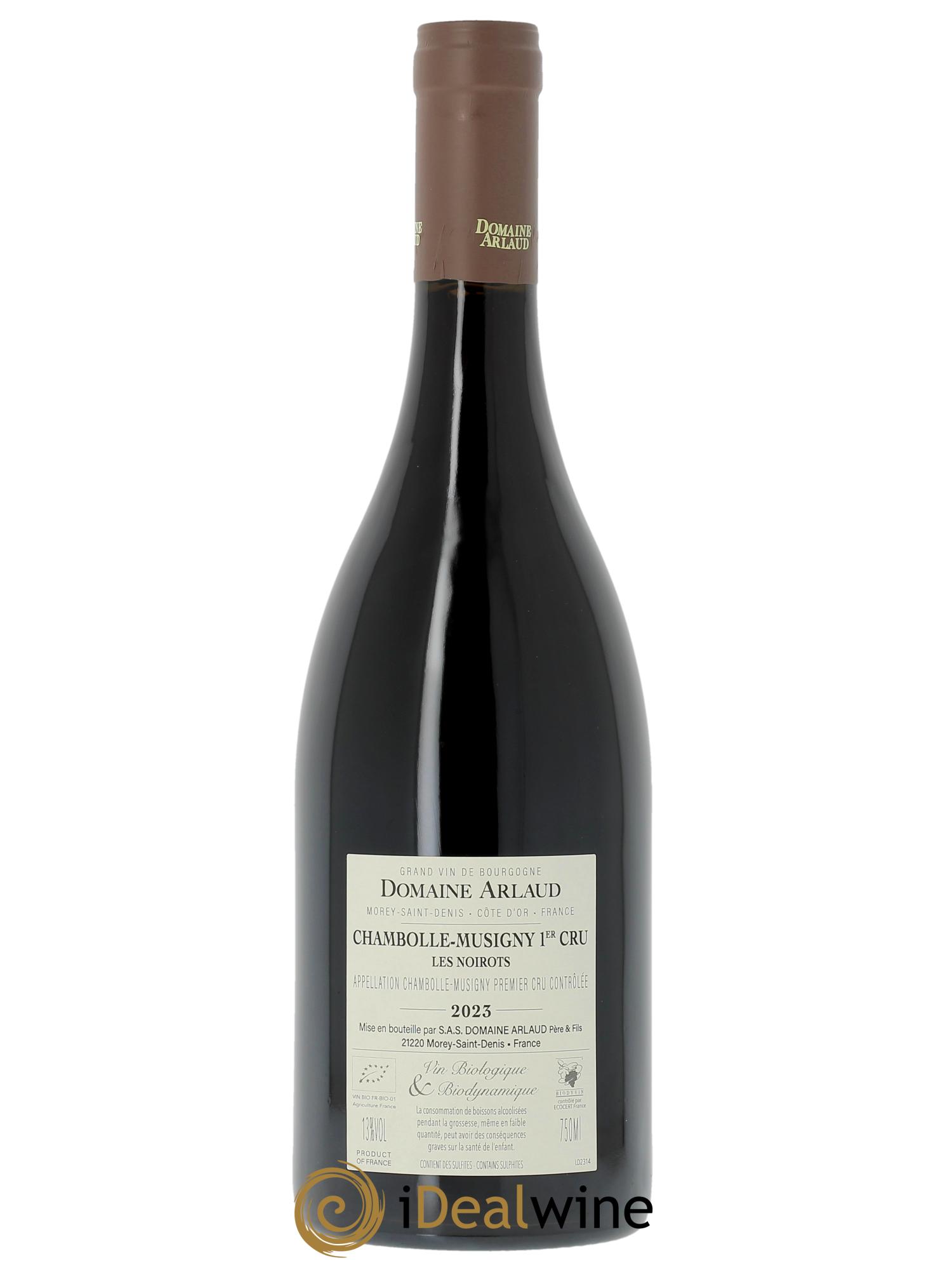 Chambolle-Musigny 1er Cru Les Noirots Arlaud  2023 - Lotto di 1 bottiglia - 1