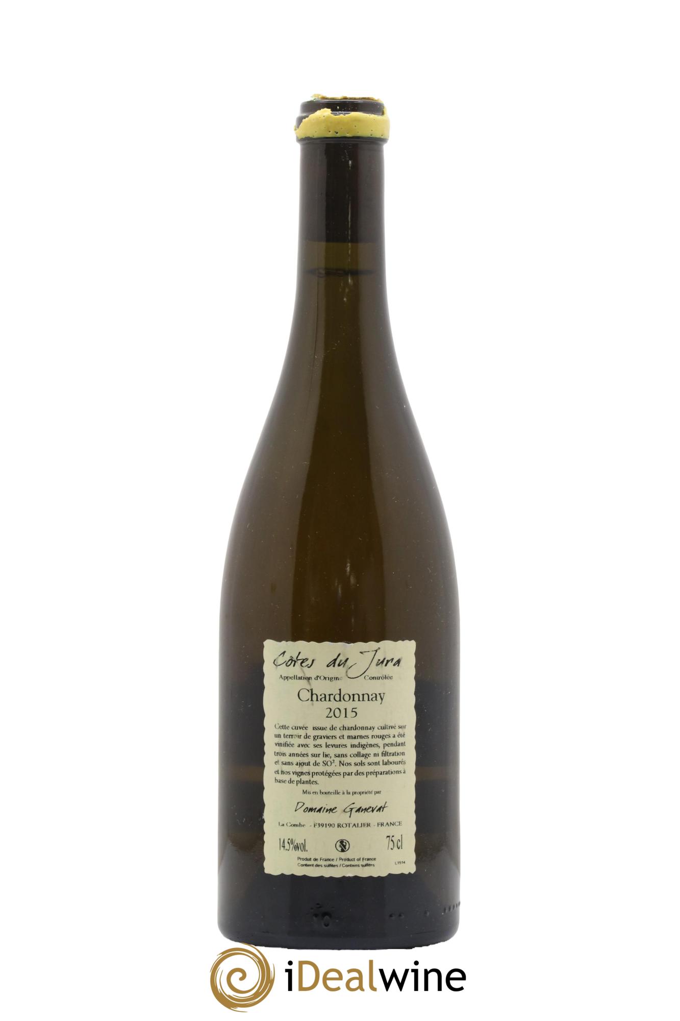 Côtes du Jura Les Gryphées Vieilles Vignes Jean-François Ganevat (Domaine) 2015 - Lot of 1 bottle - 1