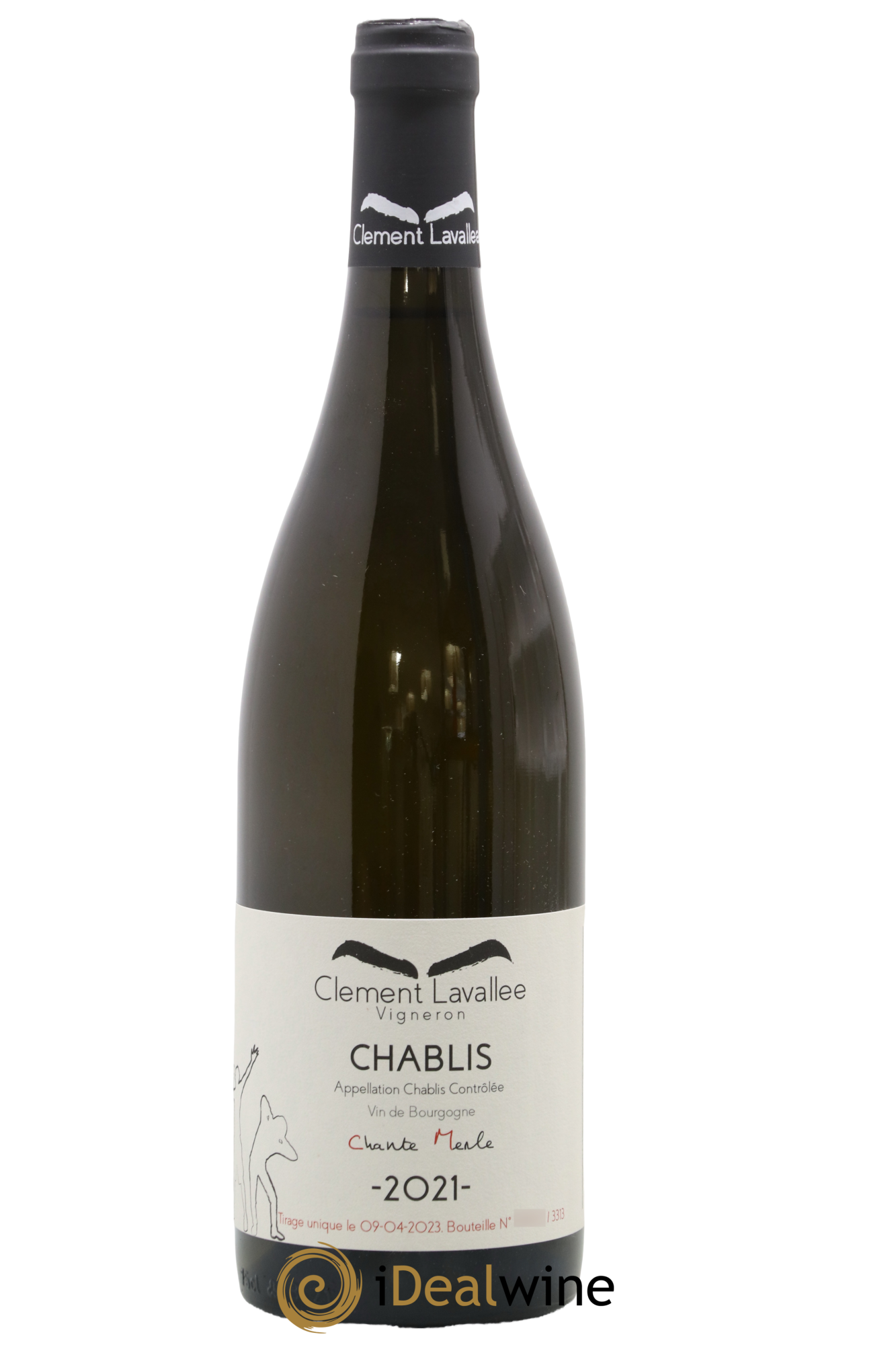 Chablis Chante Merle Clement Lavallee 2021 - Posten von 1 Flasche - 0
