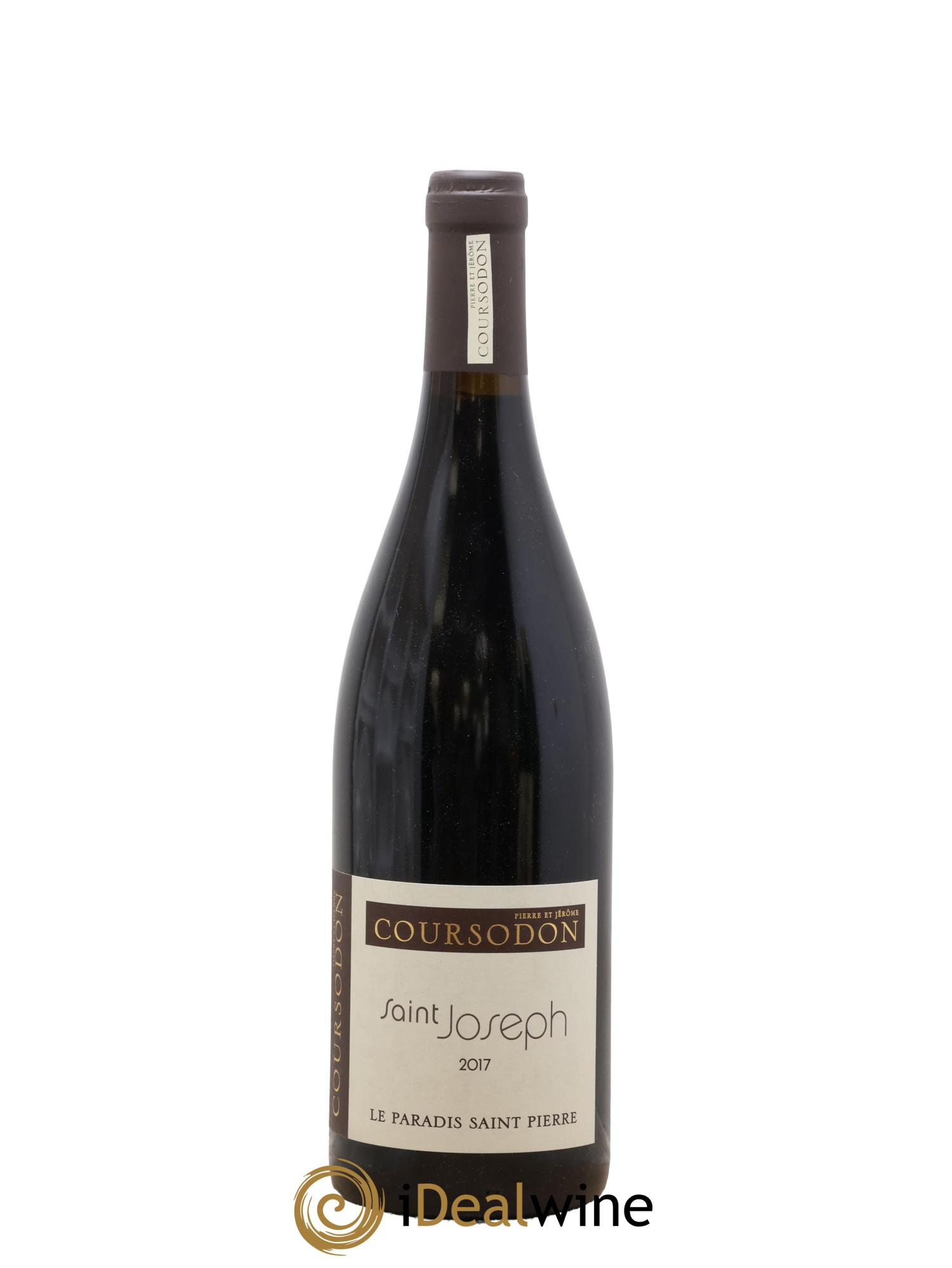Saint-Joseph Le Paradis Saint-Pierre Pierre et Jérôme Coursodon 2017 - Lot de 1 bouteille - 0