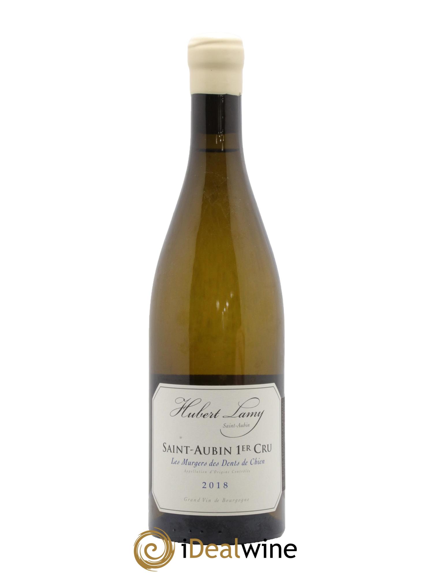 Saint-Aubin 1er Cru Les Murgers des Dents de Chien Hubert Lamy 2018 - Lot de 1 bouteille - 0