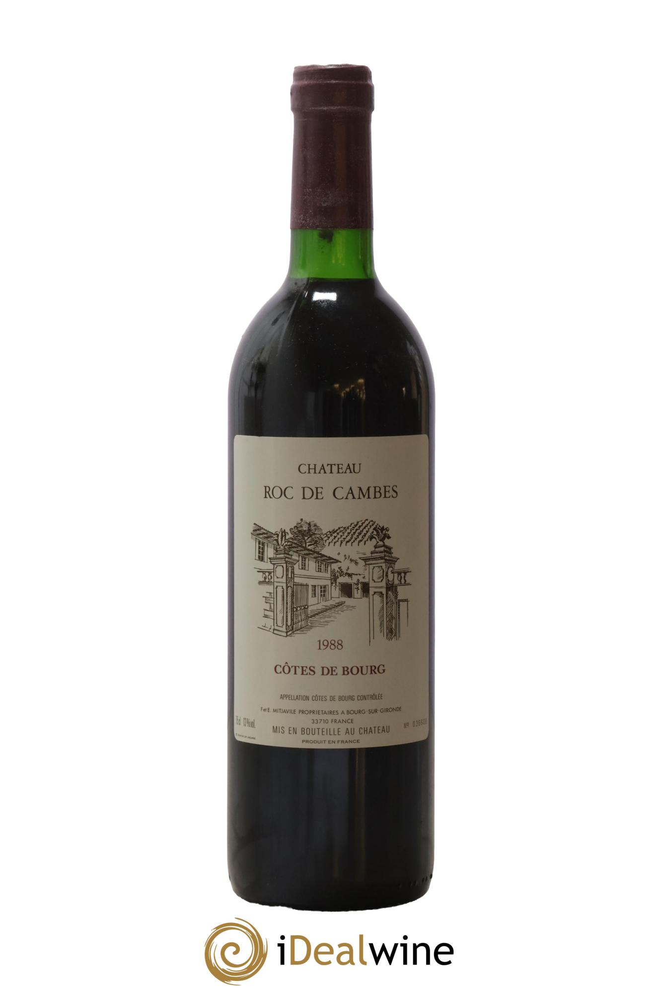 Roc de Cambes 1988 - Lot de 1 bouteille - 0