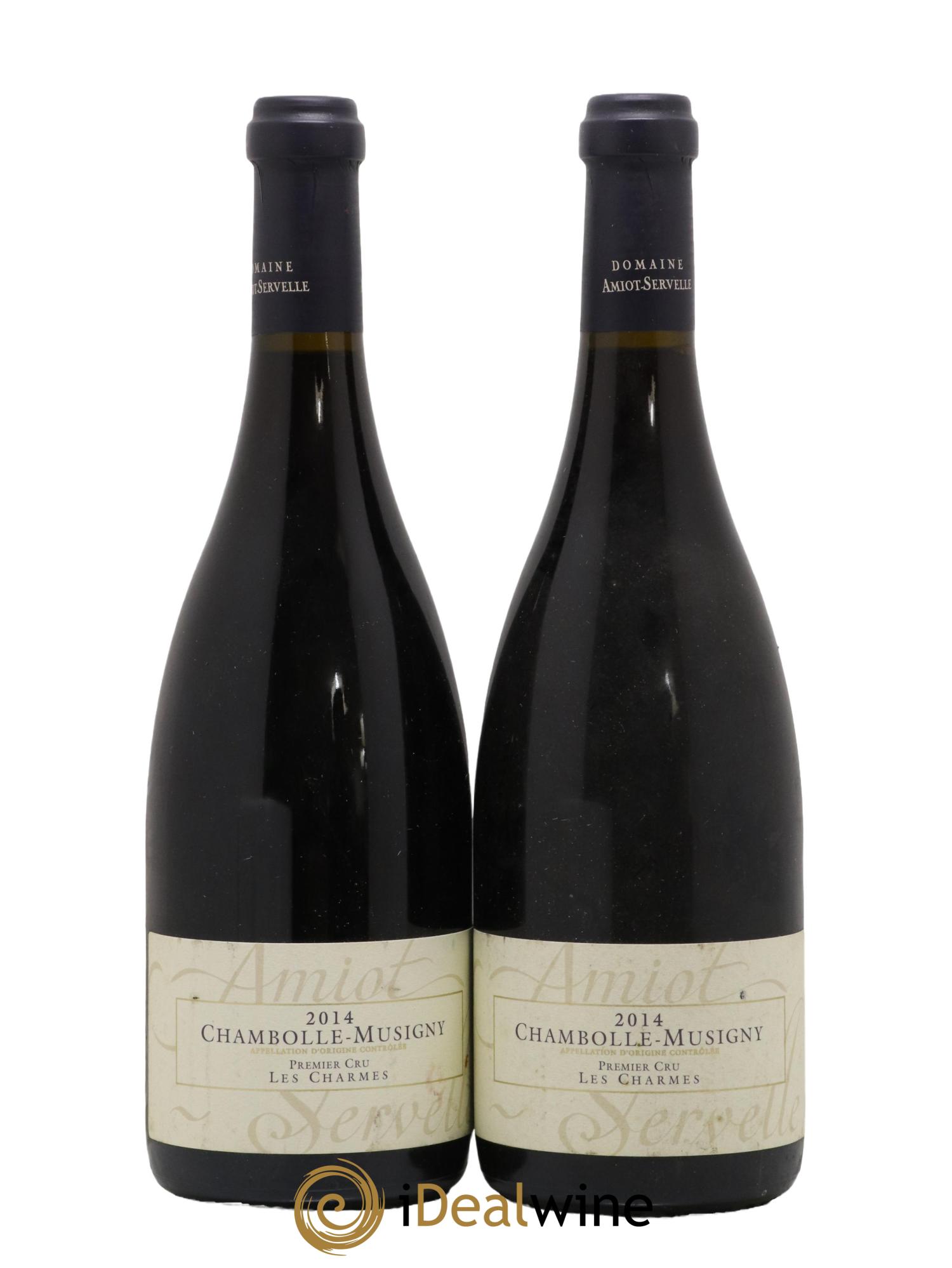 Chambolle-Musigny 1er Cru Les Charmes Amiot-Servelle 2014 - Lot of 2 bottles - 0