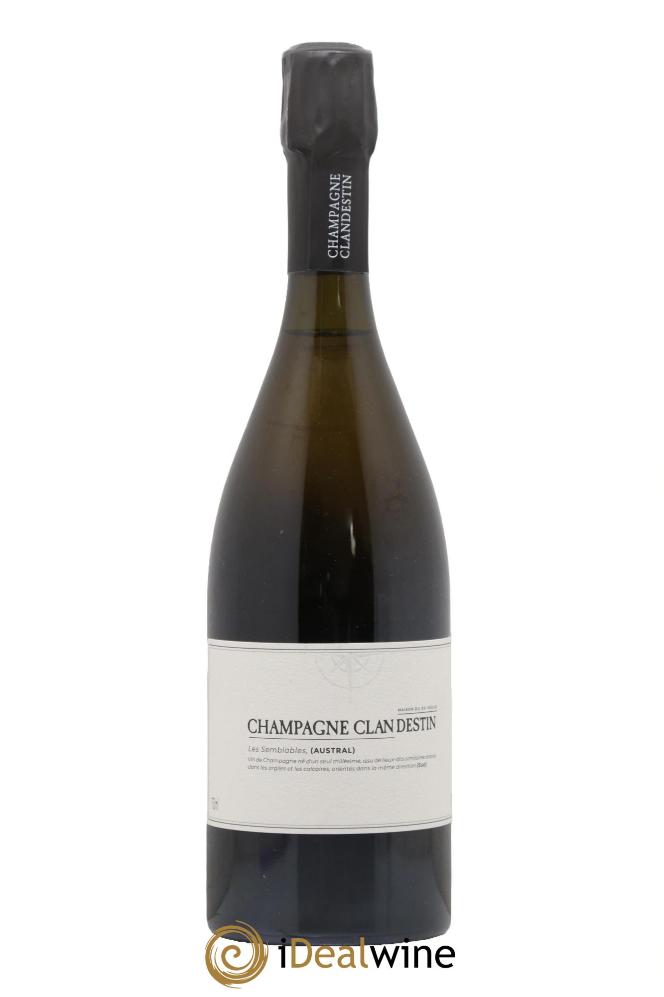 Les Semblables Austral Clandestin 2018 - Lot de 1 bouteille - 0