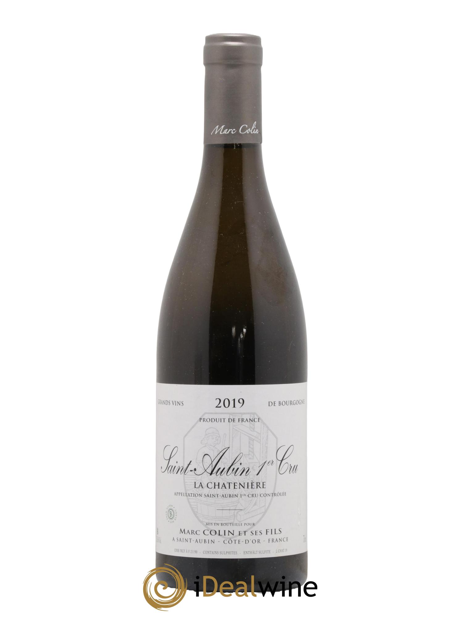 Saint-Aubin 1er Cru La Chatenière Marc Colin & Fils 2019 - Posten von 1 Flasche - 0