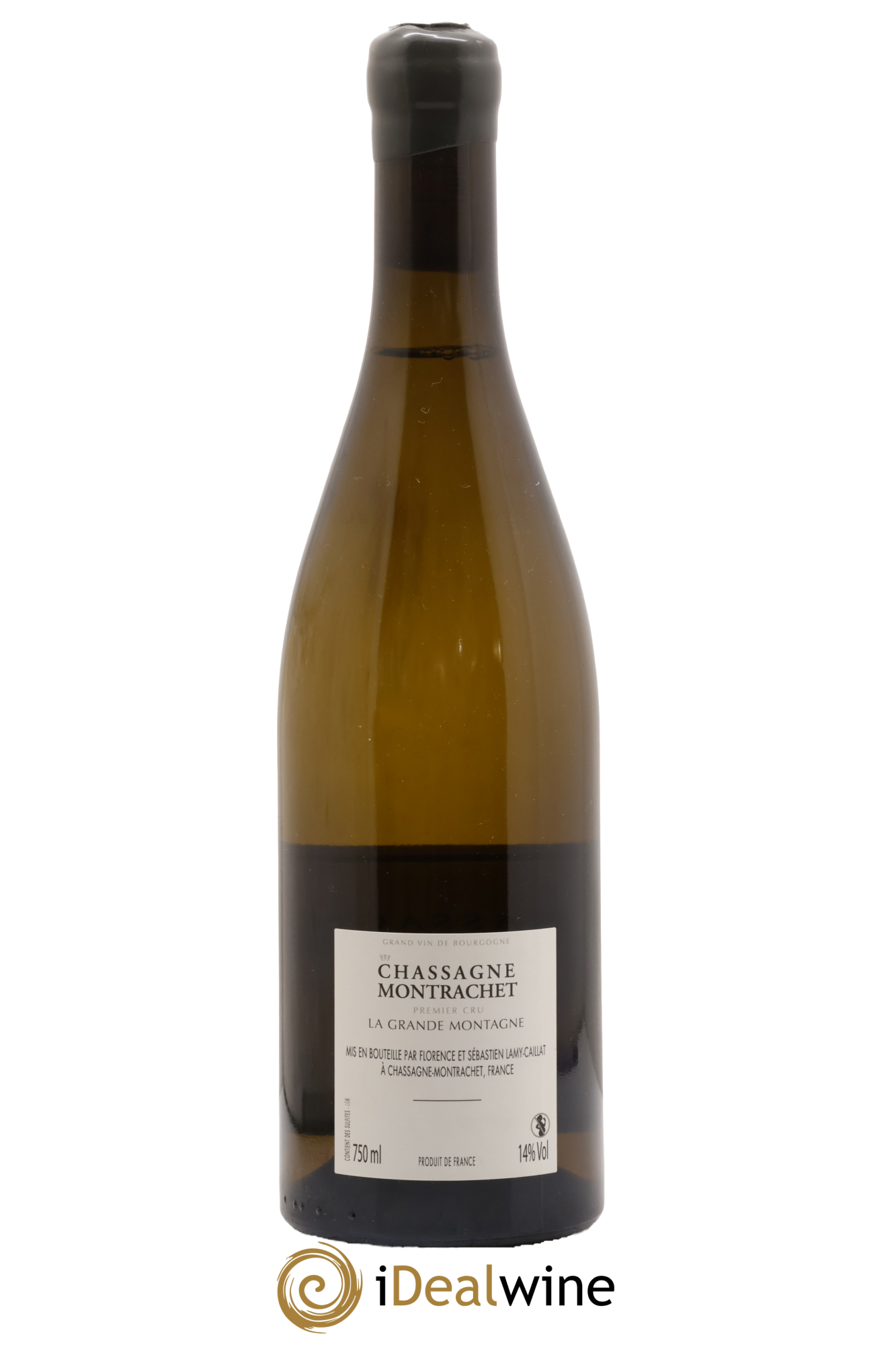 Chassagne-Montrachet 1er Cru La Grande Montagne Lamy-Caillat (Domaine) 2019 - Lot of 1 bottle - 1