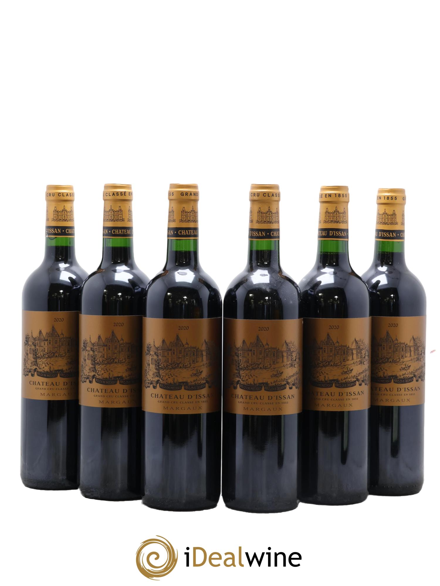 Château d'Issan 3ème Grand Cru Classé 2020 - Lotto di 6 bottiglie - 0