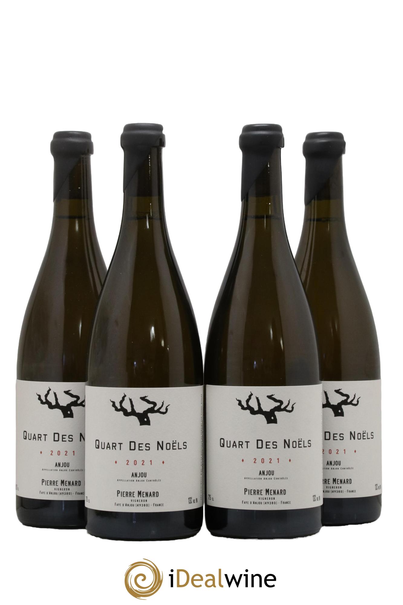 Anjou Le Quart des Noëls Pierre Ménard 2021 - Lot de 4 bouteilles - 0