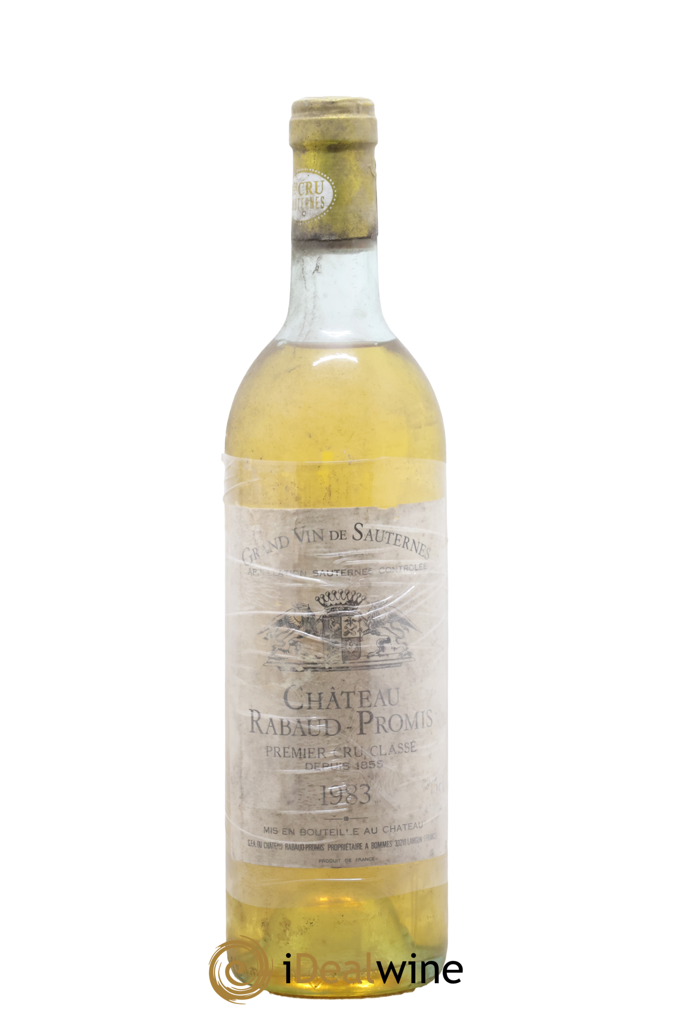 Château Rabaud Promis 1er Grand Cru Classé 1983 - Lot de 1 bouteille - 0
