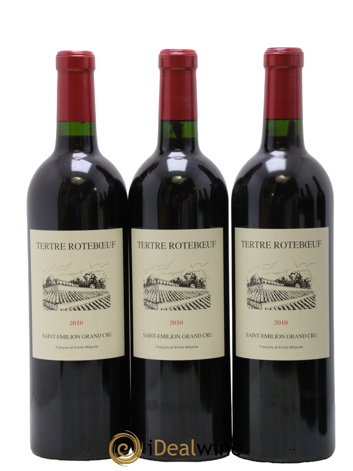 Château Tertre Roteboeuf 2010 - Posten von 6 Flaschen - 1