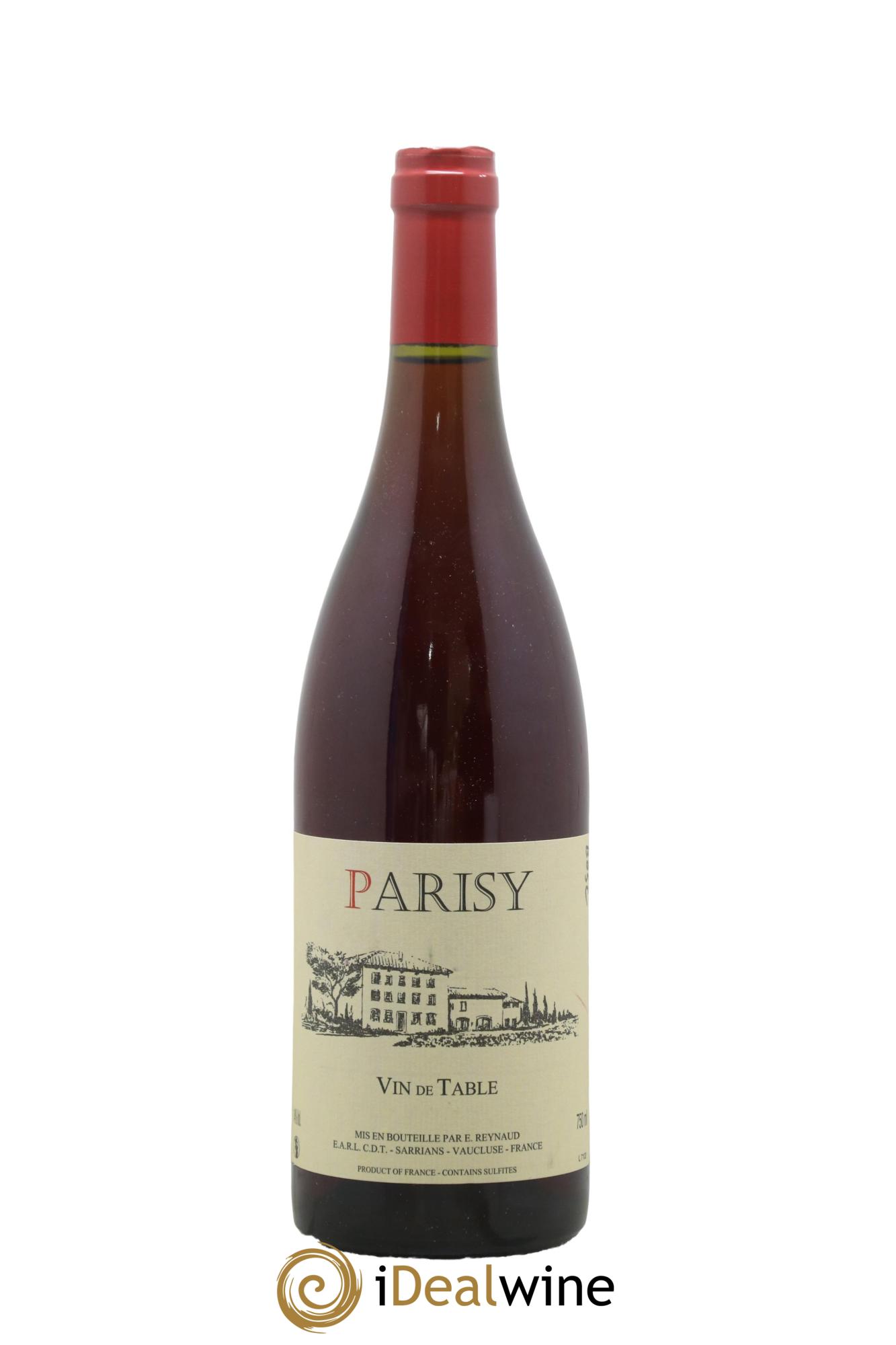 Vin de Table Parisy Emmanuel Reynaud 2017 - Lot of 1 bottle - 0