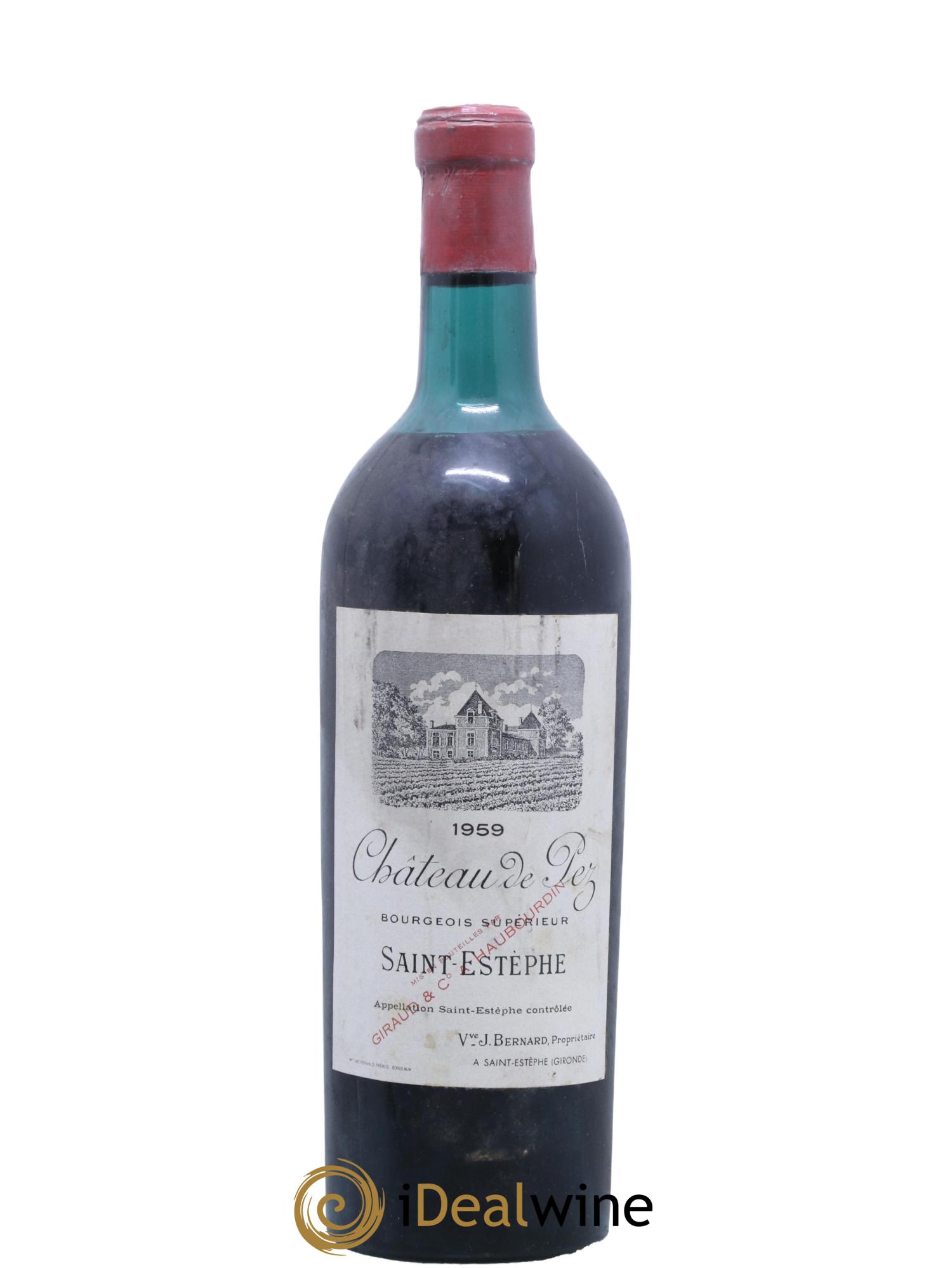 Château de Pez 1959 - Lot de 1 bouteille - 0
